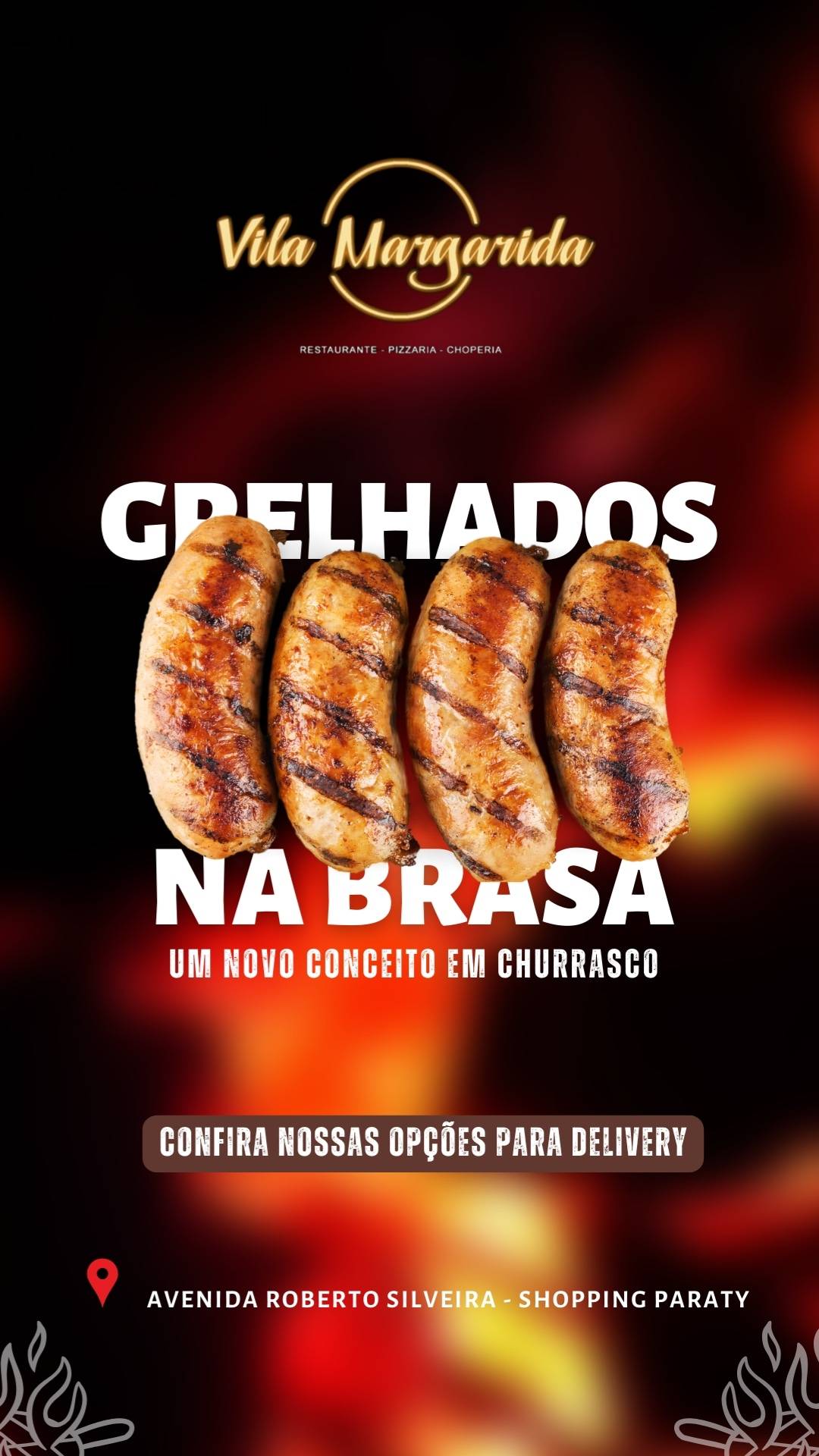 Vila Margarida Restaurante cardápio