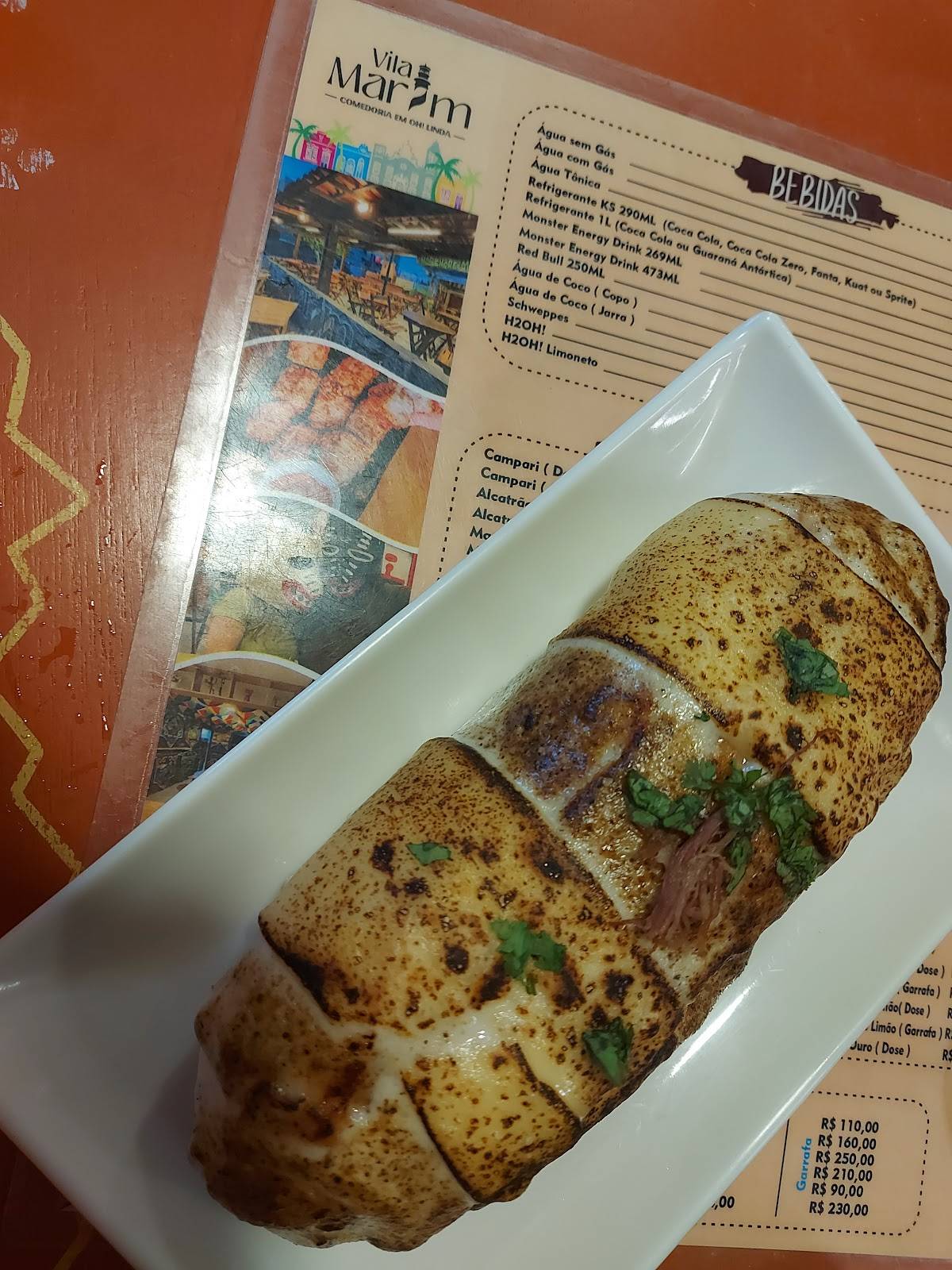 Vila Marim cardápio