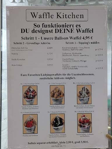 Menu de Waffle Kitchen