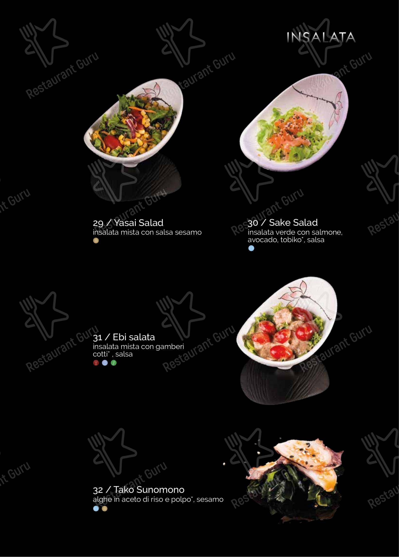 Menu bar per Xuan ristorante