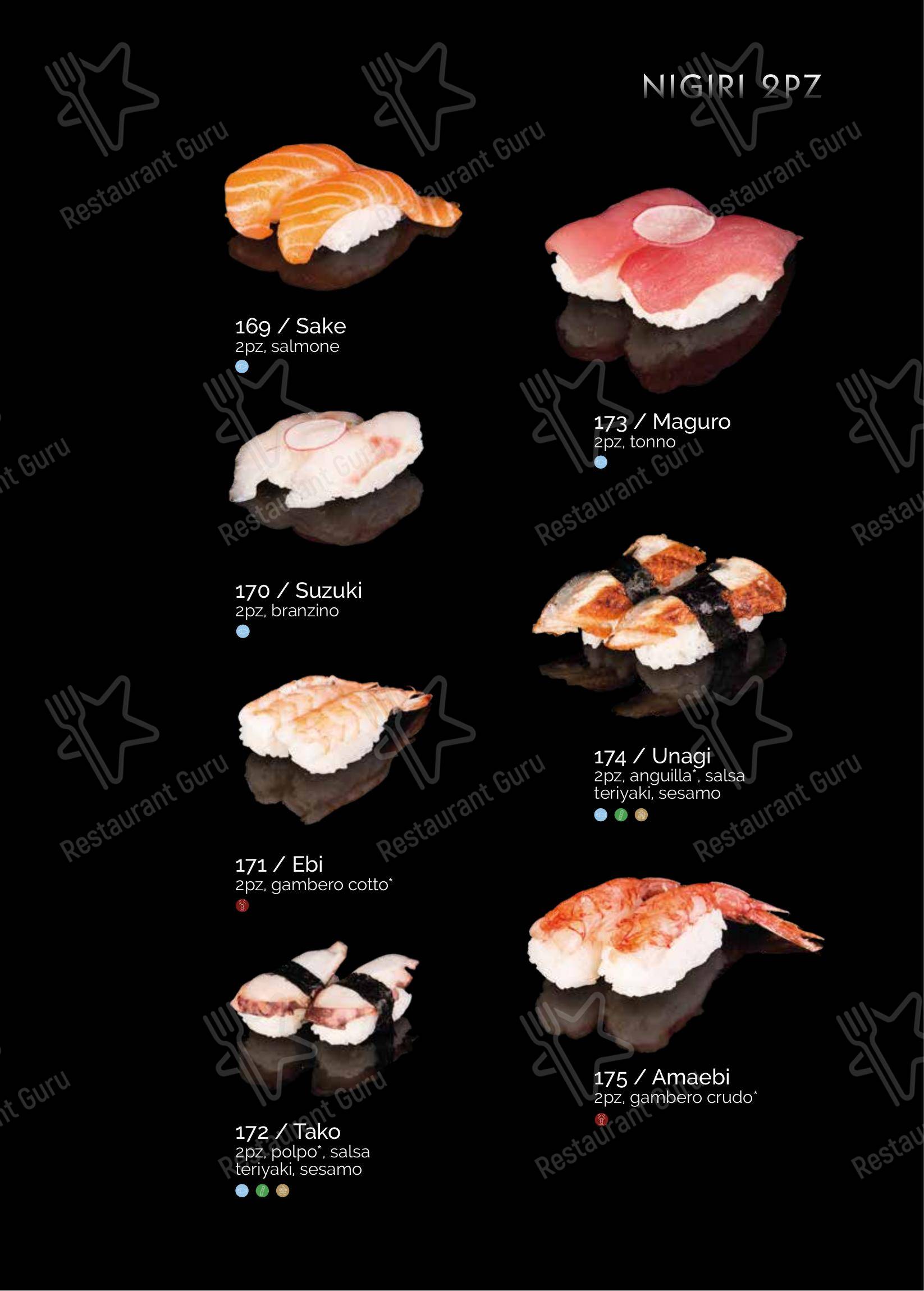 Menu bar per Xuan ristorante