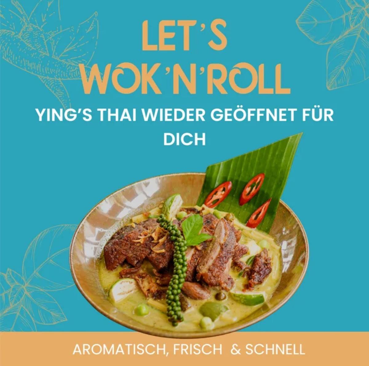 Menu di Ying’s RHEINFALL THAI FOOD 