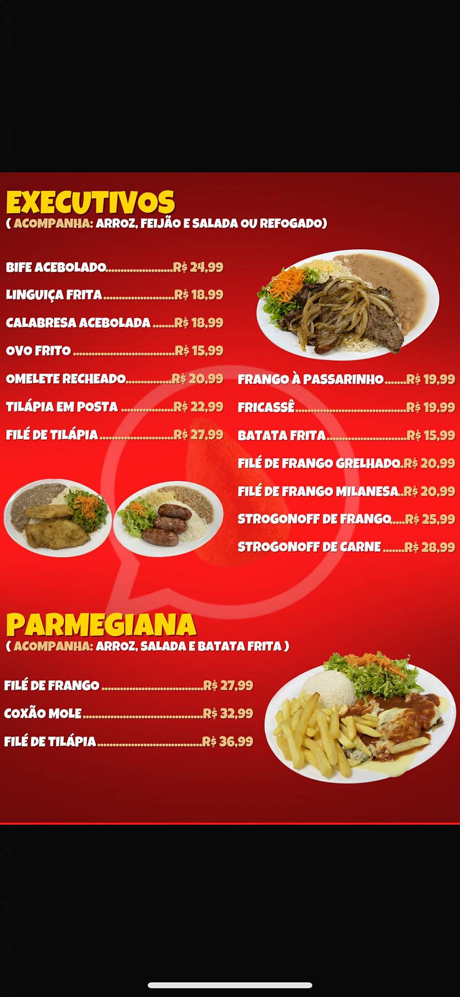 Zap Zap Restaurante (Botucatu) cardápio