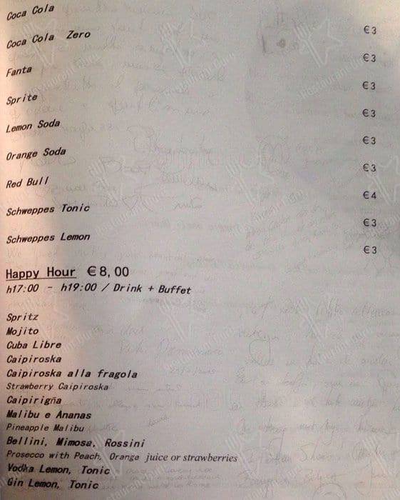 Menu di Sharivari 