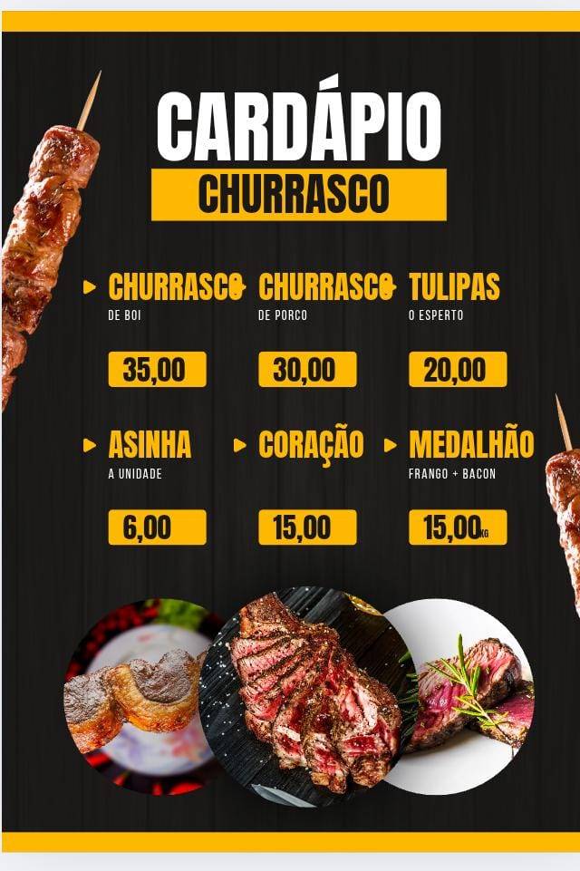 cabanas bar cardápio