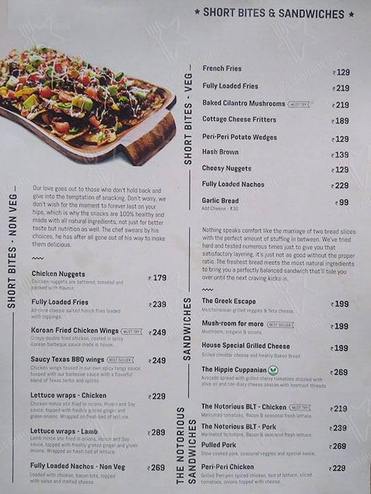 Cuppa Redefined - HSR Layout's Neighbourhood Cafe & Restaurant menu