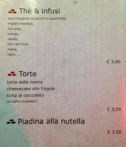 Menu di La Rocka 