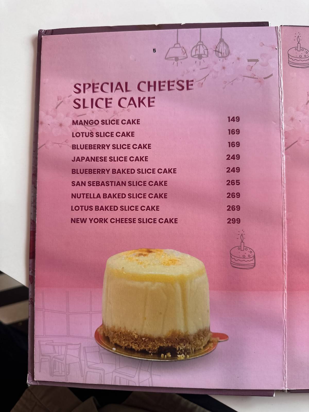 lavesta pink cafe menu