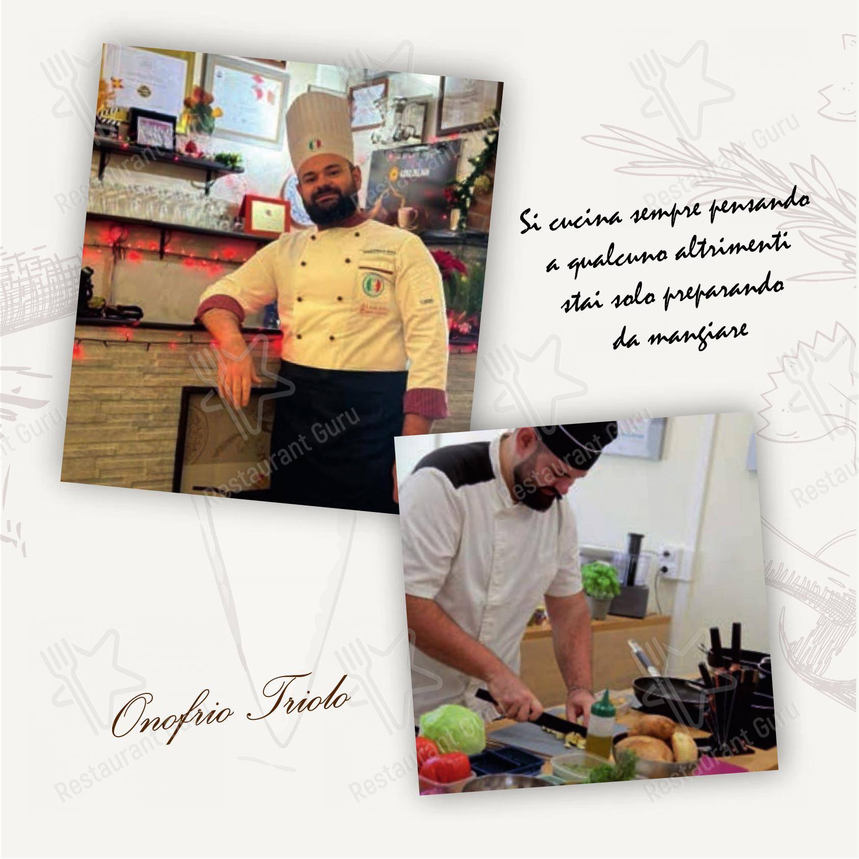 Menu di Da Onofrio Ristorante Pizzeria - Menu