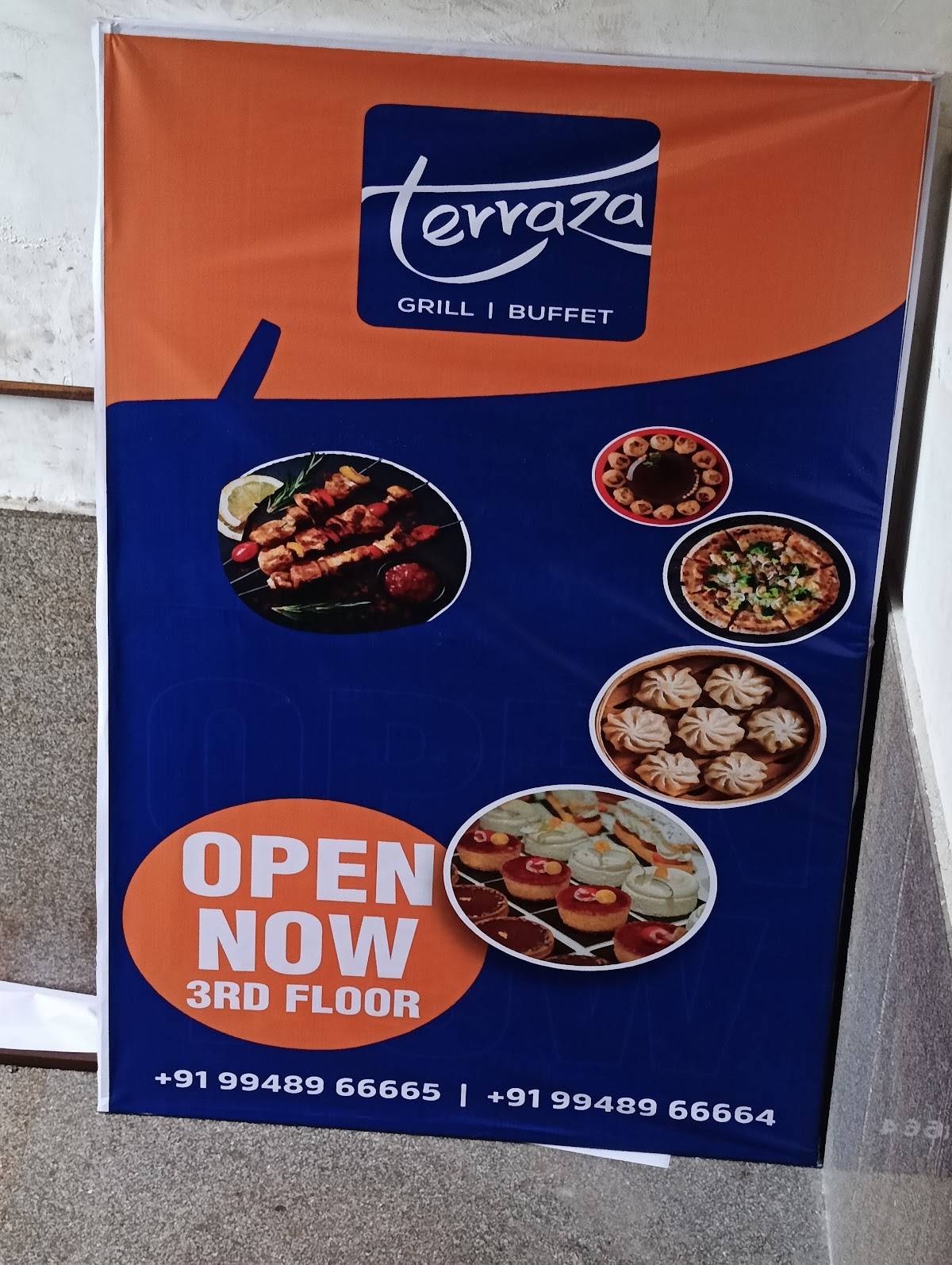 Terraza Grill Buffet menu