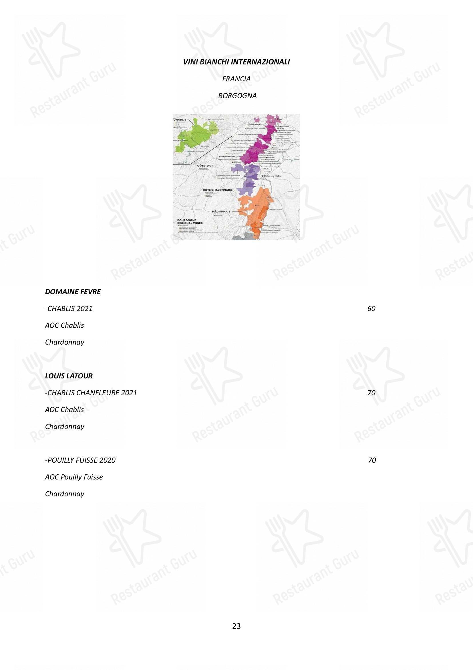 Menu di La Strummula Restaurant - Детское