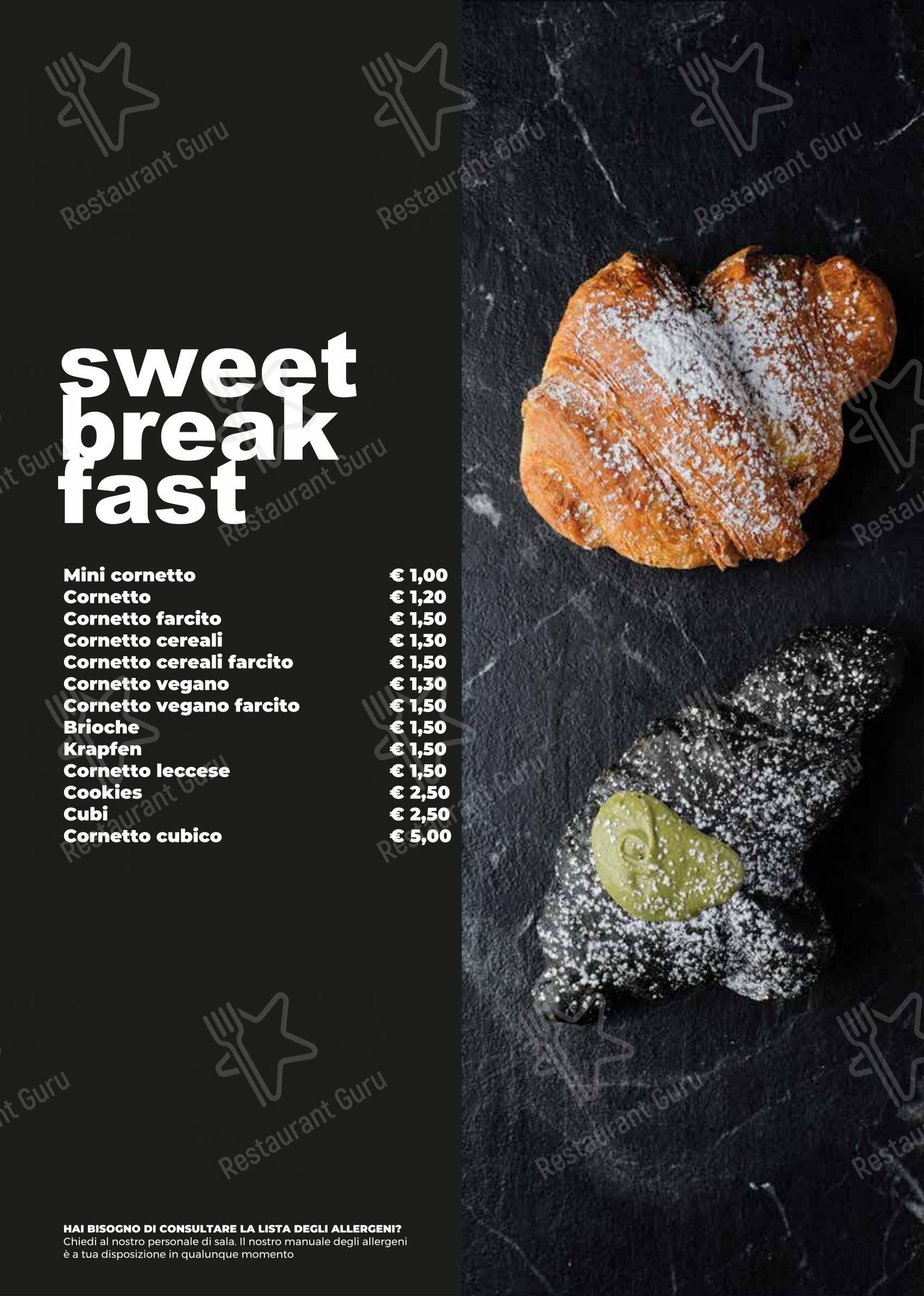 Menu per My Day self-service