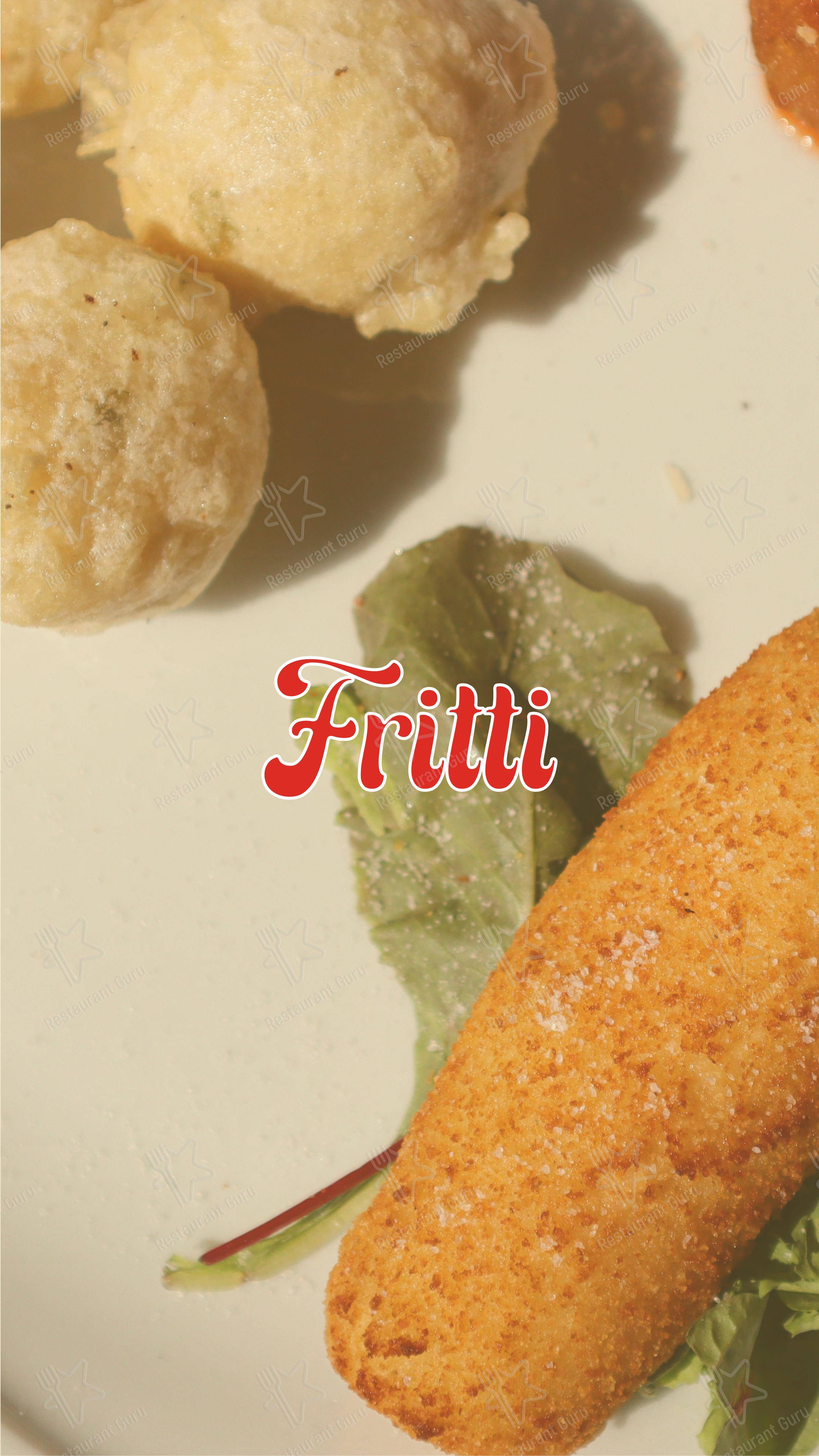 Menu di Napule 'e Notte - Menu bar