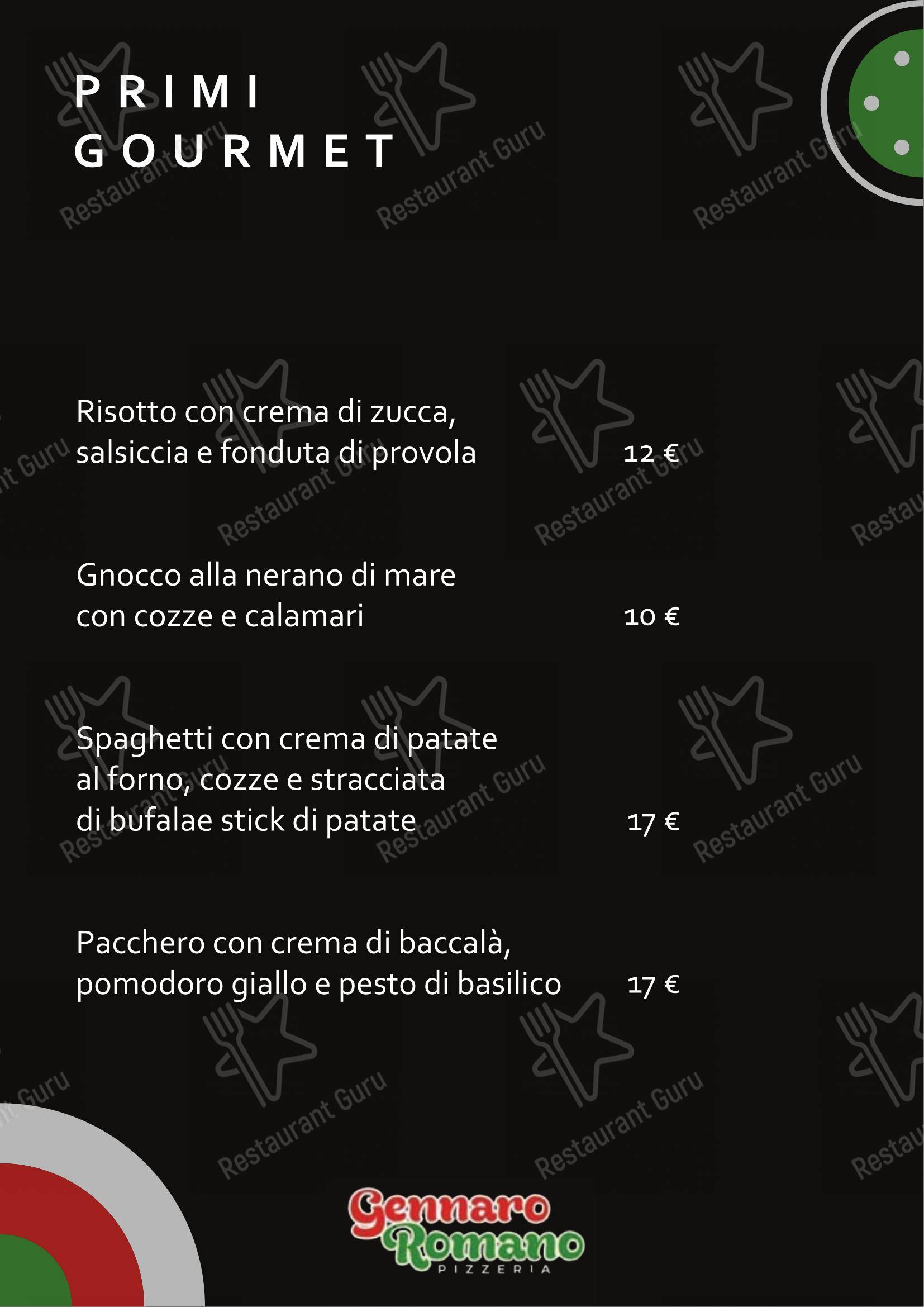 Napule 'e Notte in Pollena Trocchia - 菜单