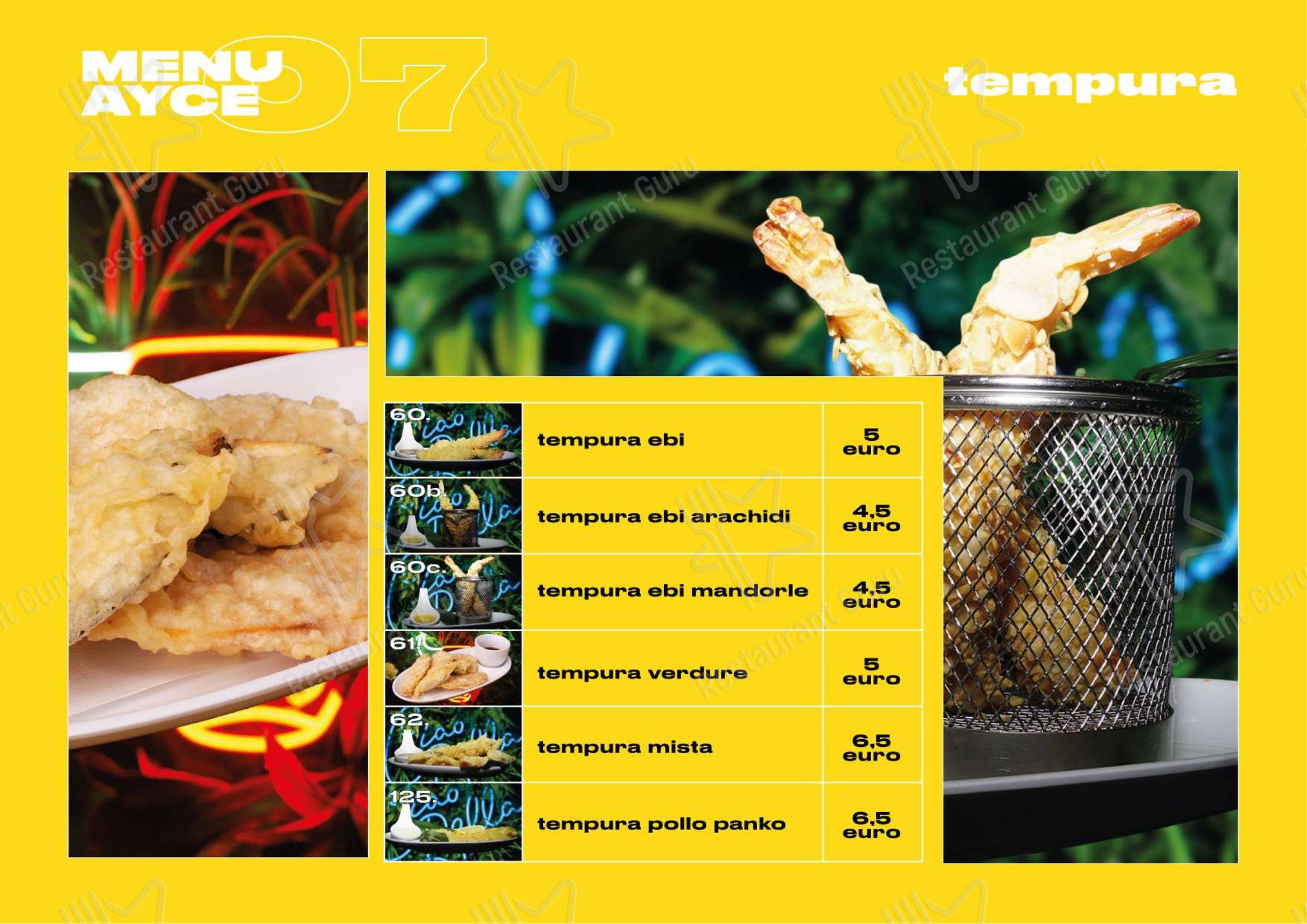 Menu pour Oishi Sushi Restaurant dans Rome