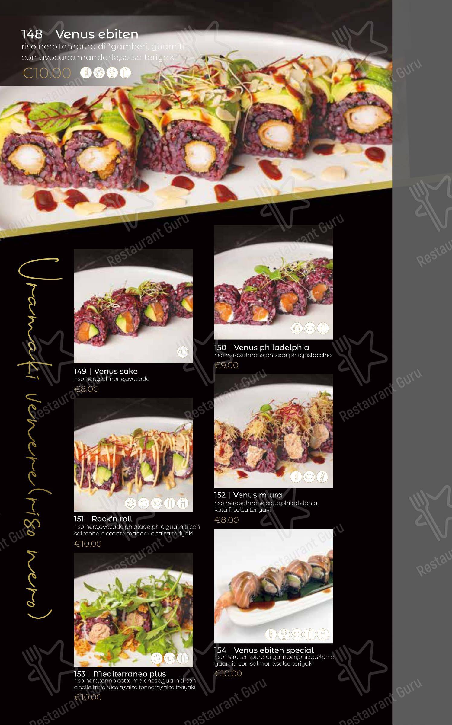 Menu bar per Oya Sushi Rovigo in Rovigo
