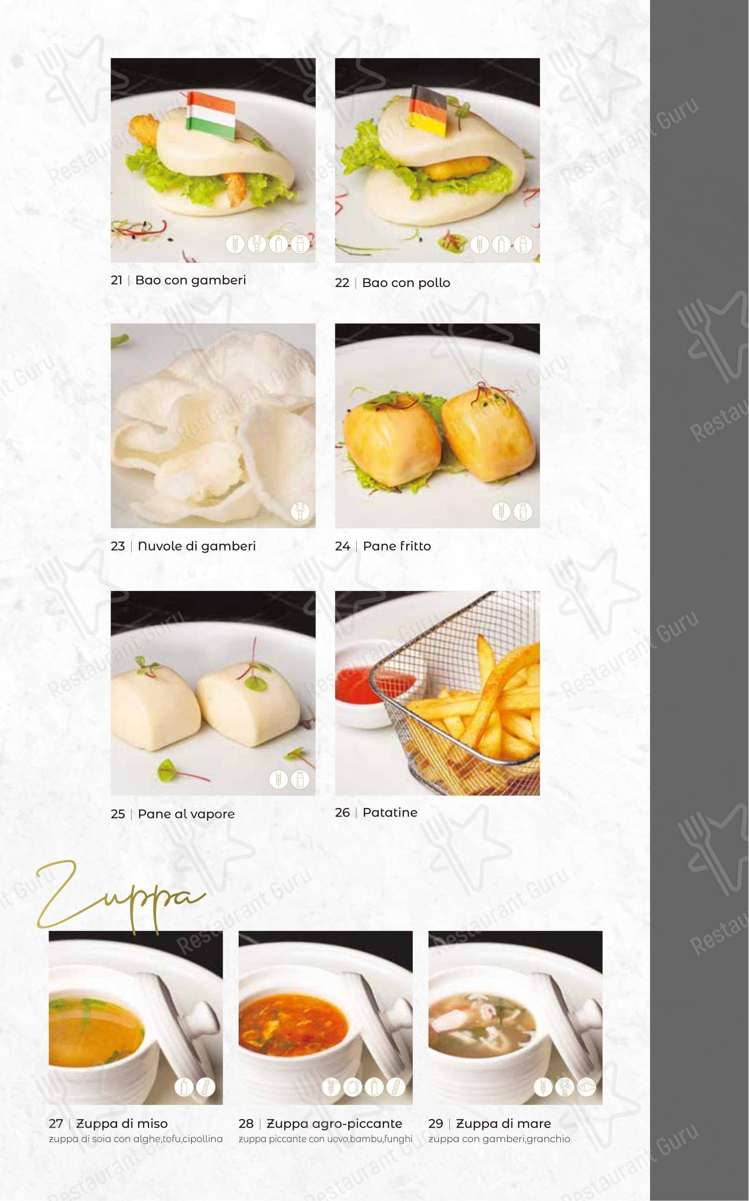 Menu per Oya Sushi Rovigo ristorante