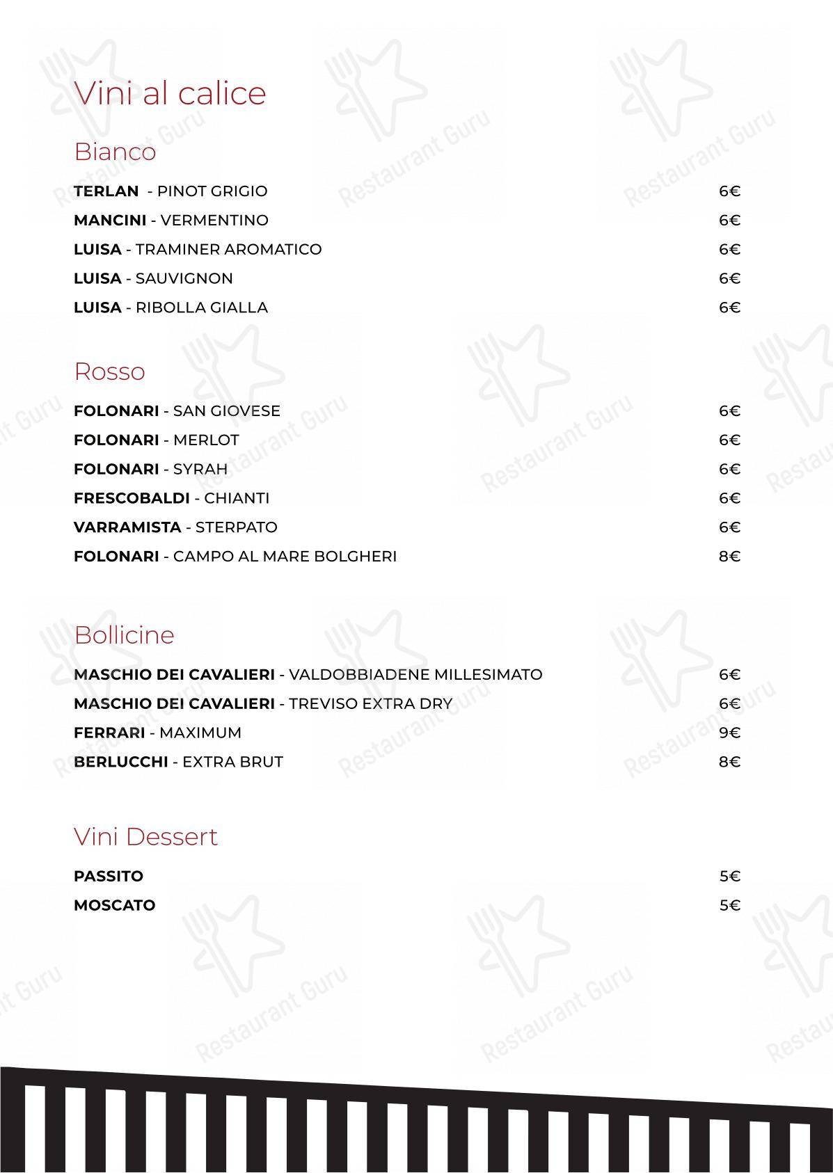 Menu di Pasticceria KALUA - 菜单