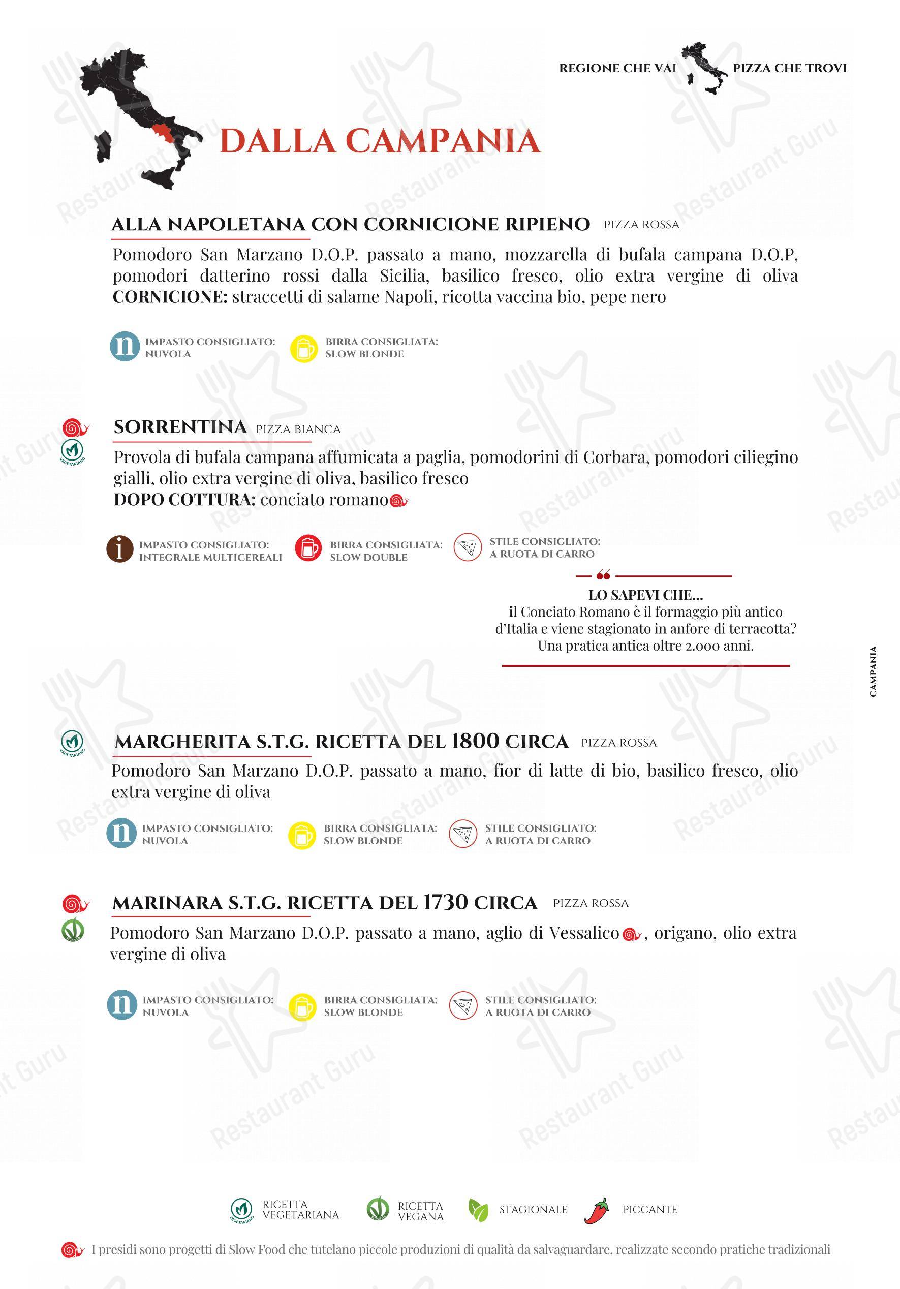Pummarò.it in Torino - Menu