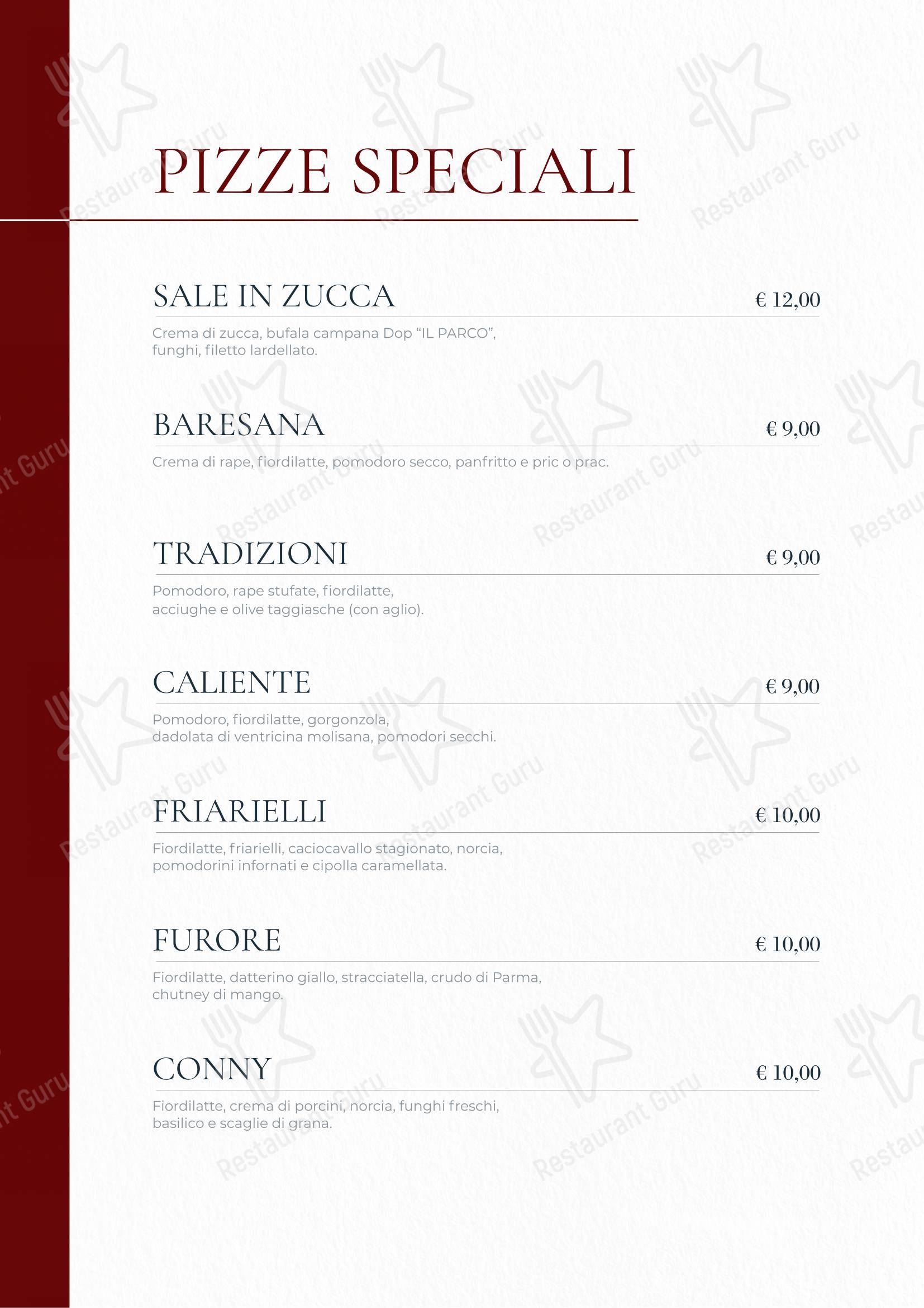 Menu di Queens Caffè Bistrot Ristorante Molfetta - Menu
