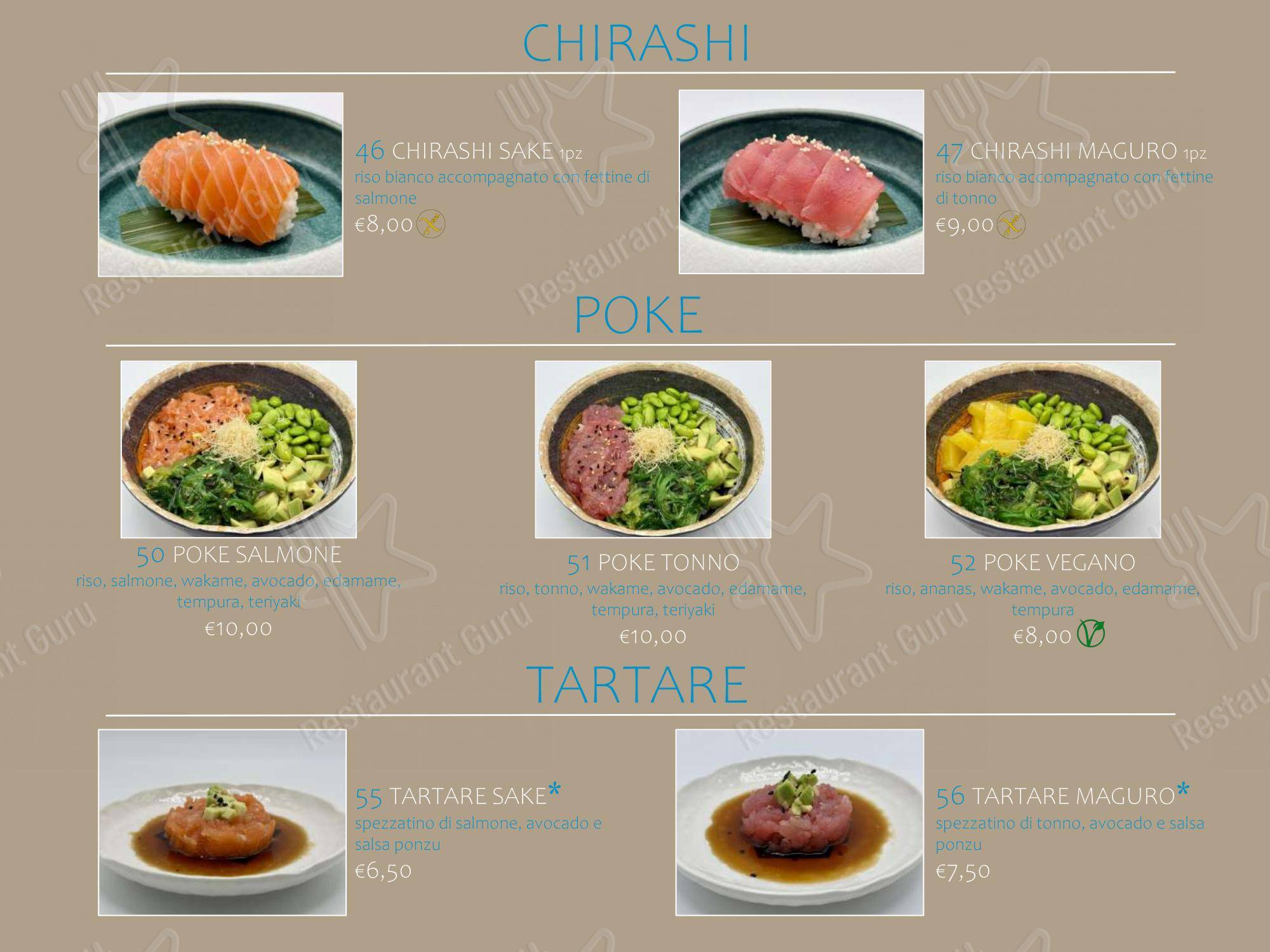 Ristorante Asia in Jesi - Menu