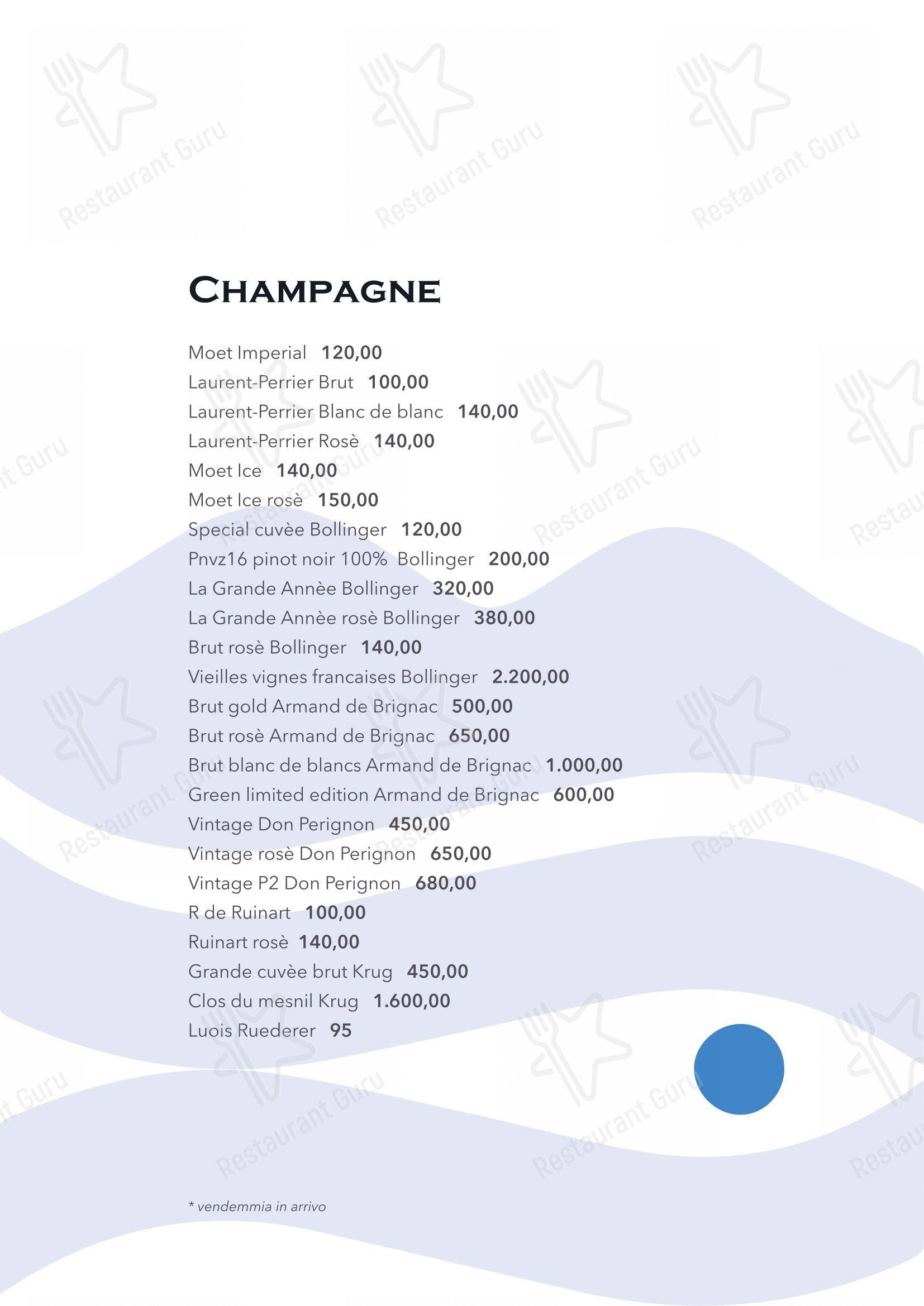 Menu bar per Scicchitano Ristorante Napoli ristorante