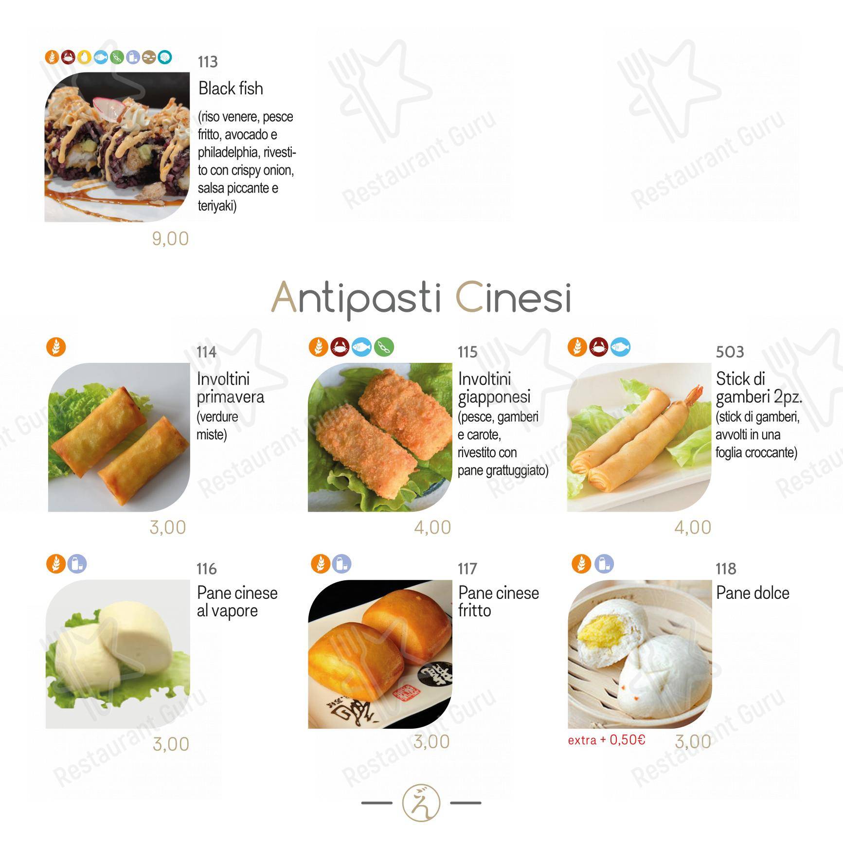 Menu di Ristorante Nest Sushi Wok - Menu