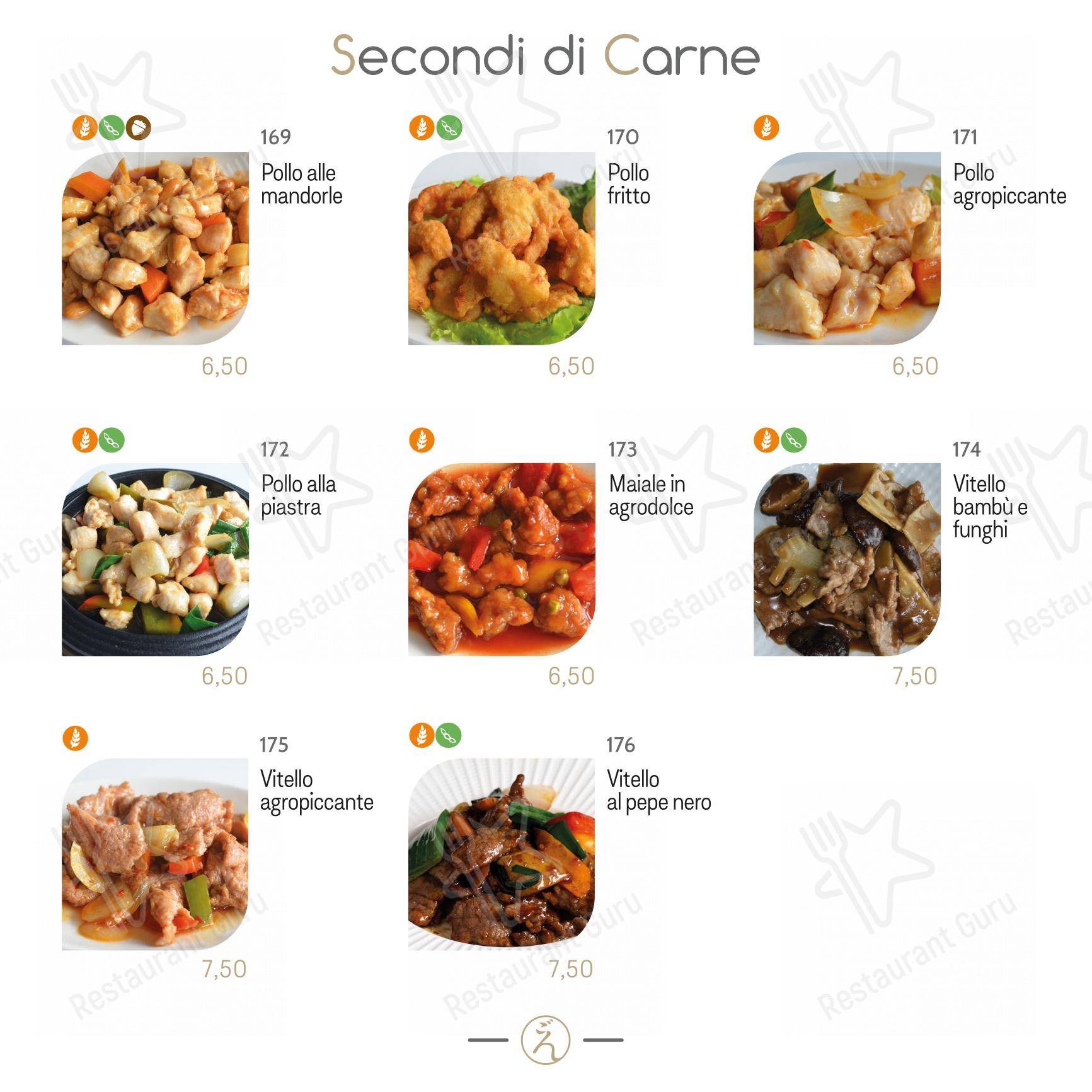 Menu per Ristorante Nest Sushi Wok ristorante