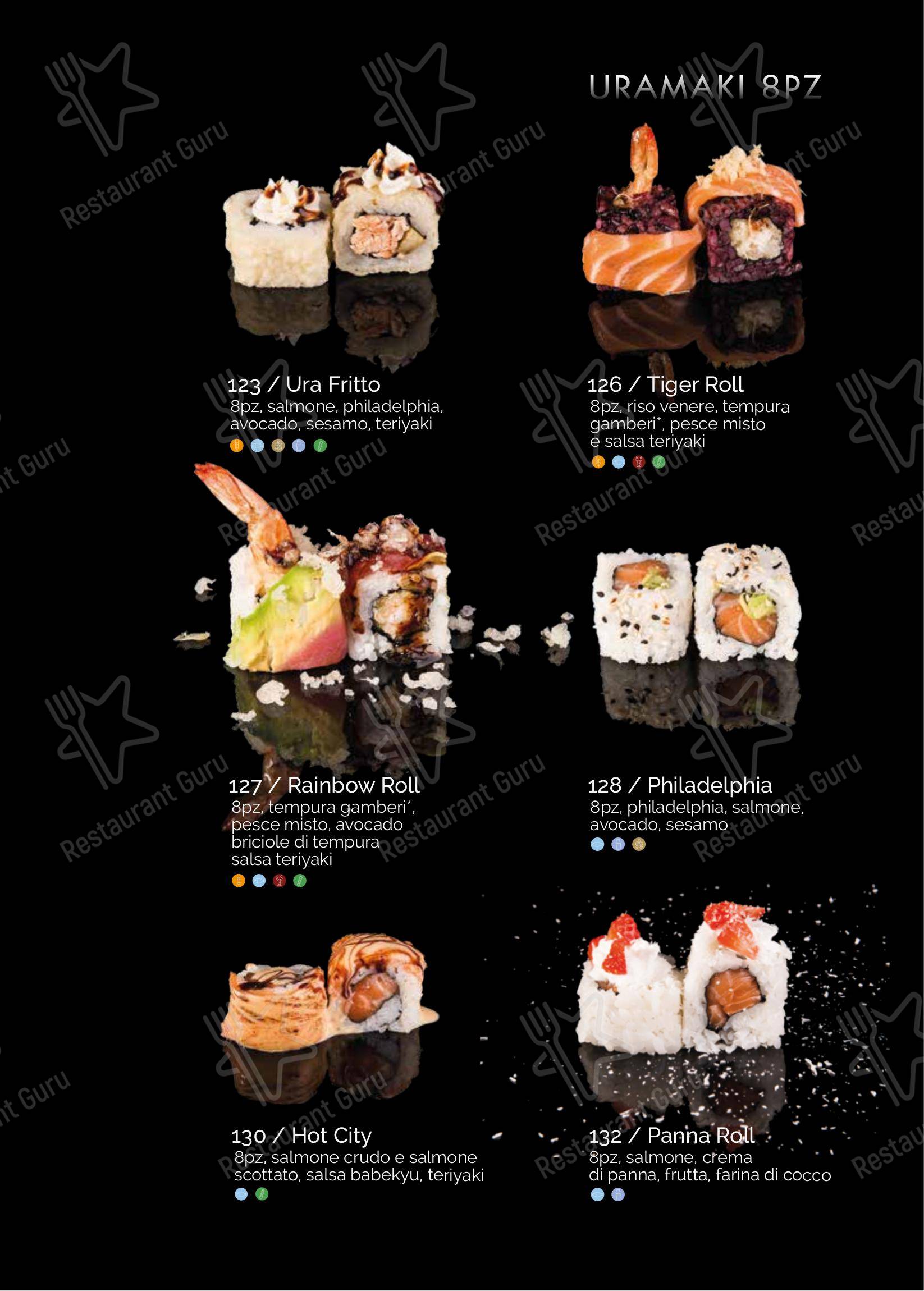 Xuan in Cittadella - Menu bar