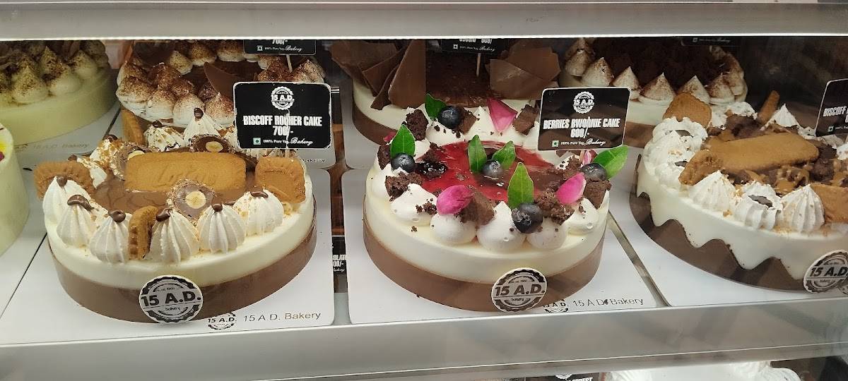 15 A.D. Bakery - Sardarpura menu