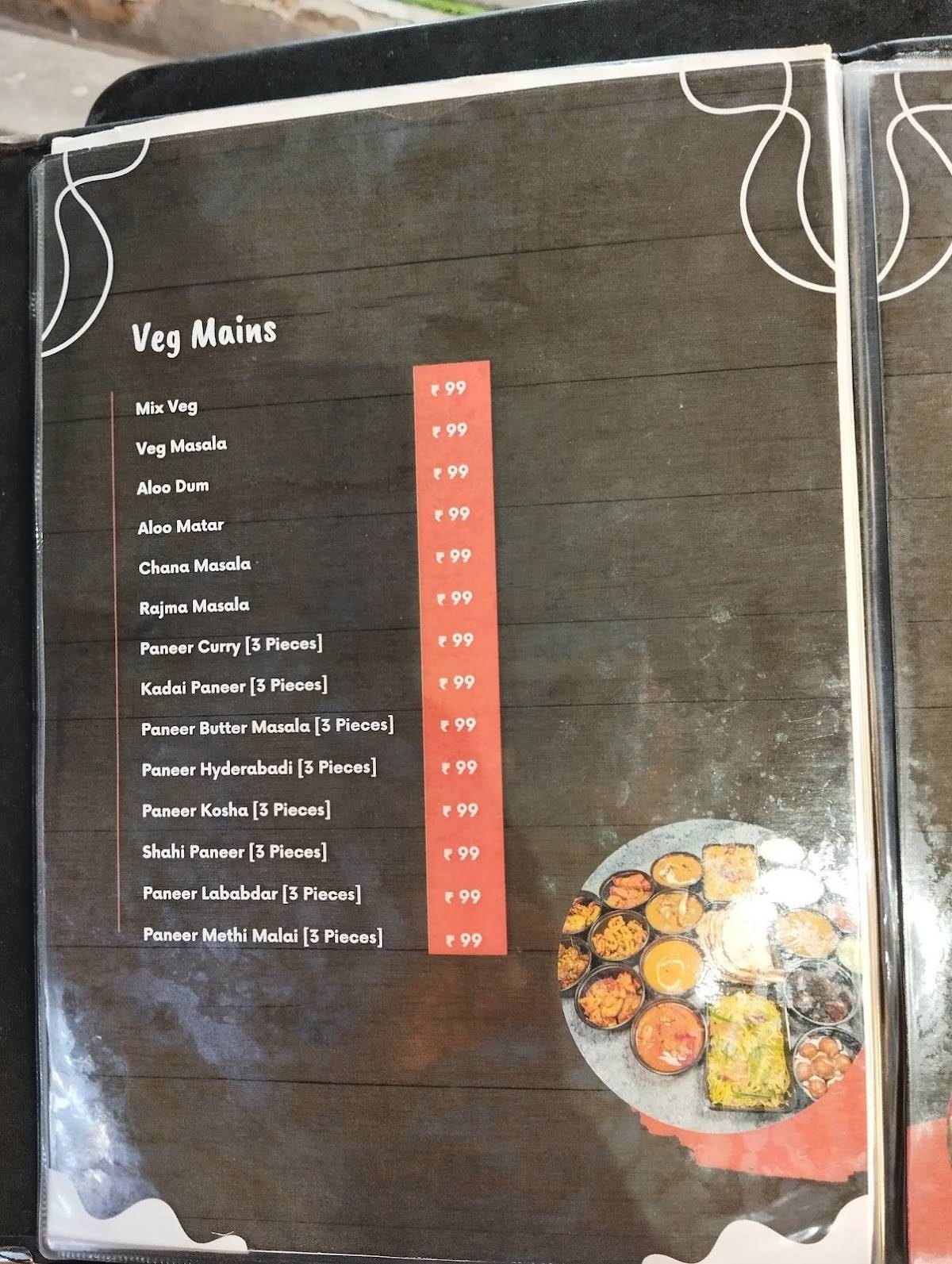 99 Only/- menu