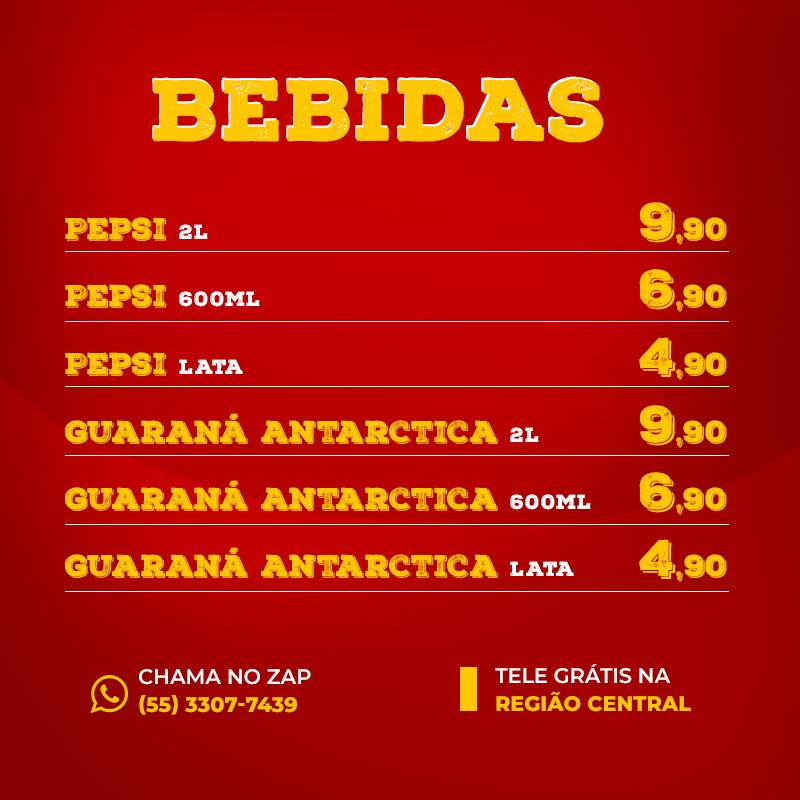 ALK Chickens cardápio