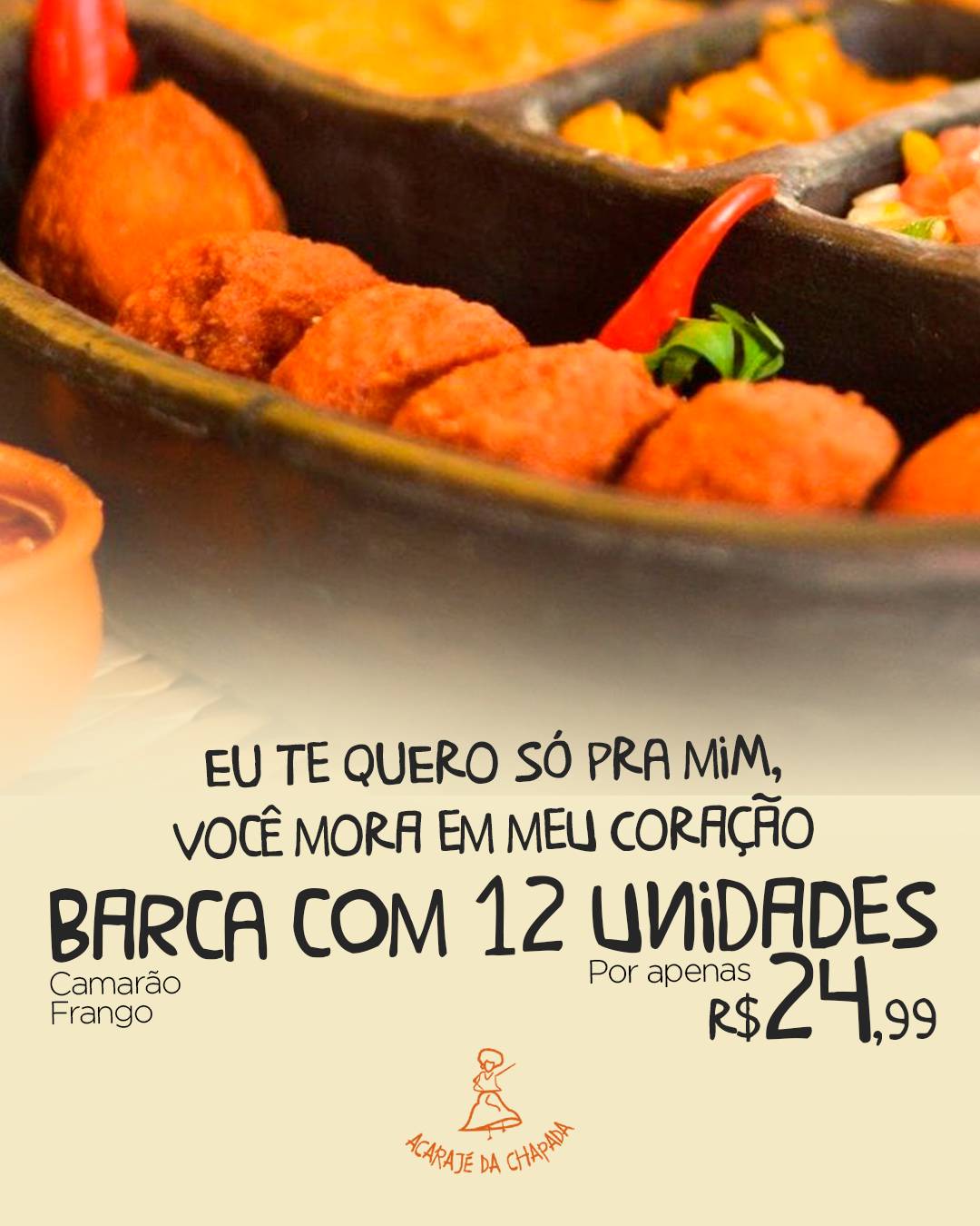 Acaraje Da Chapada cardápio