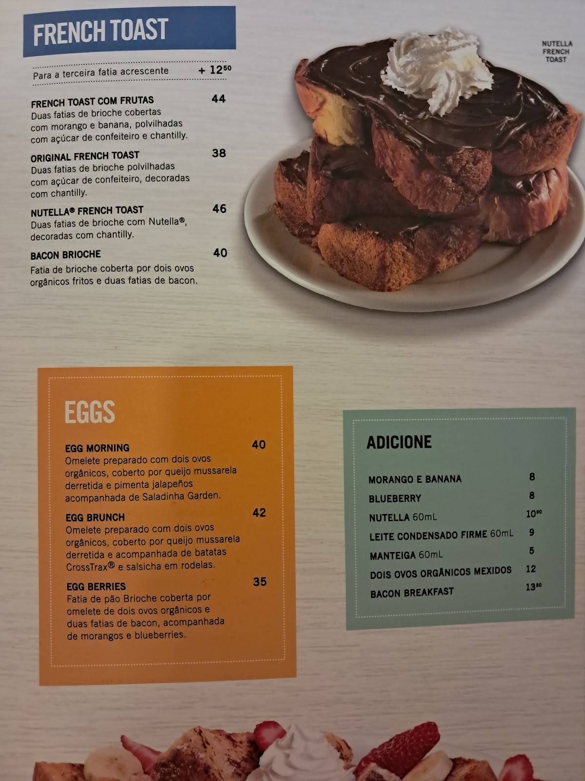 Achapa Hamburgers - Aclimação cardápio