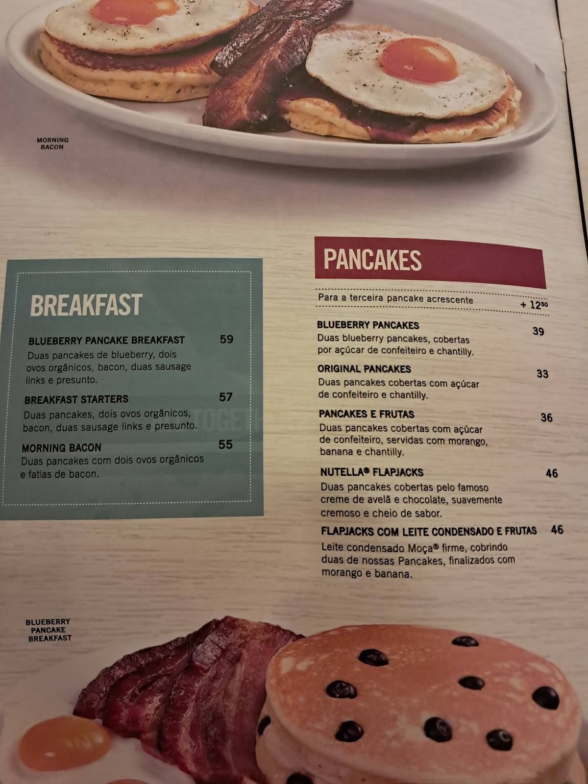 Achapa Hamburgers - Aclimação cardápio