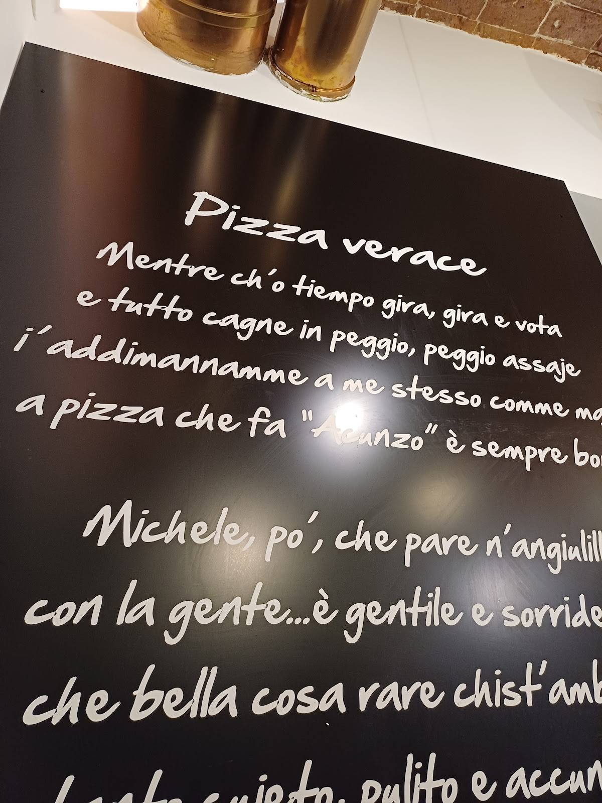 Menu di Acunzo Pizzeria 