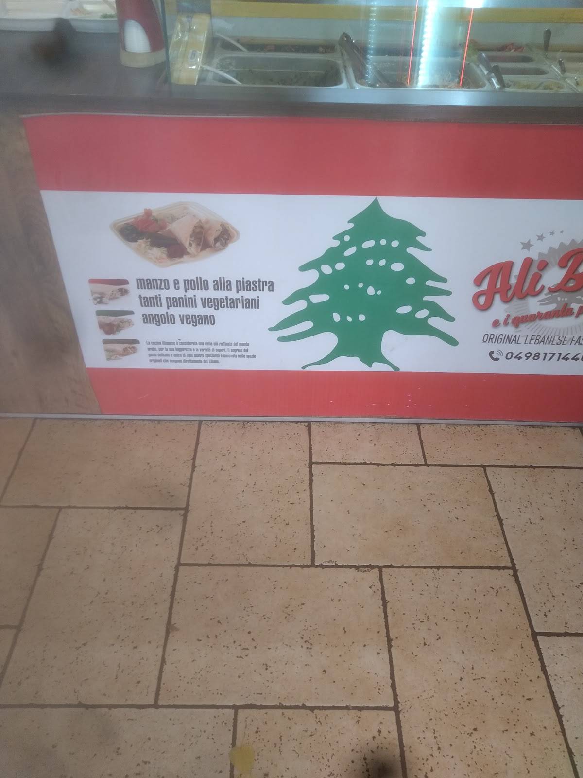 Menu di Alì Baba E I 40 Panini Padova 