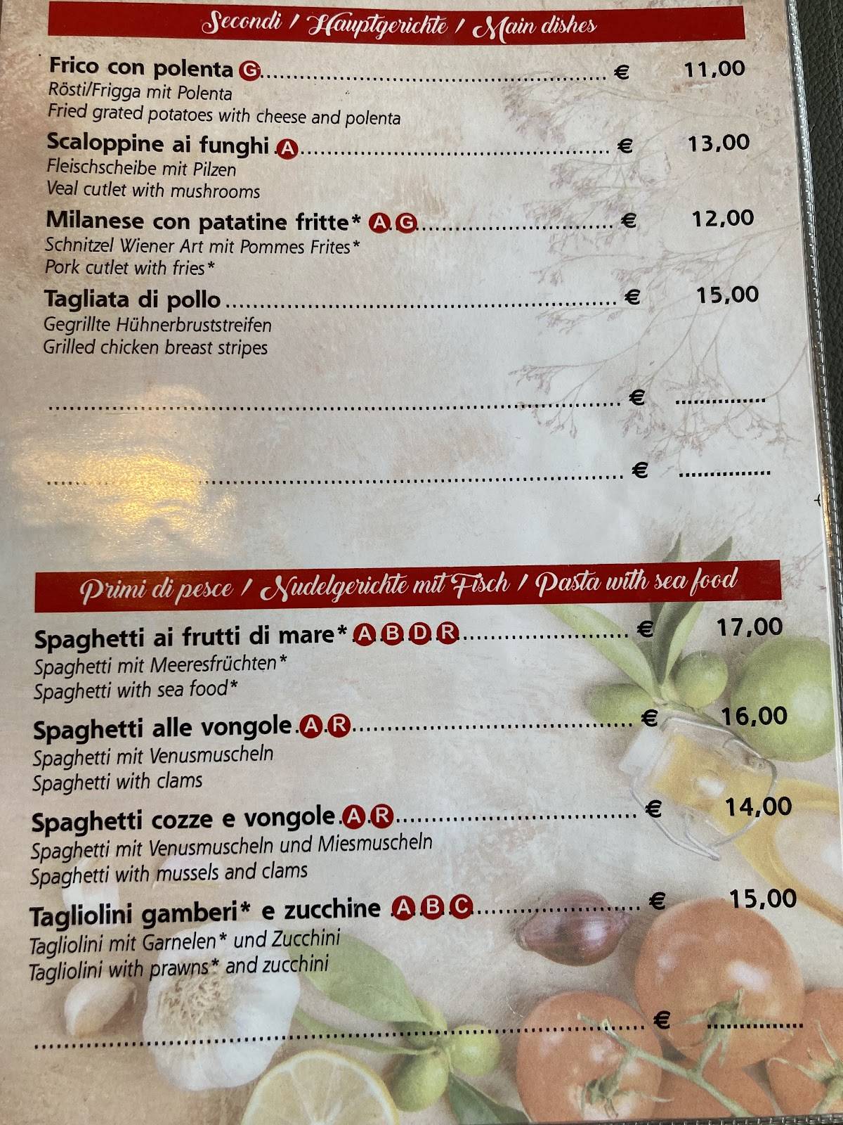 Menu di Alpino 