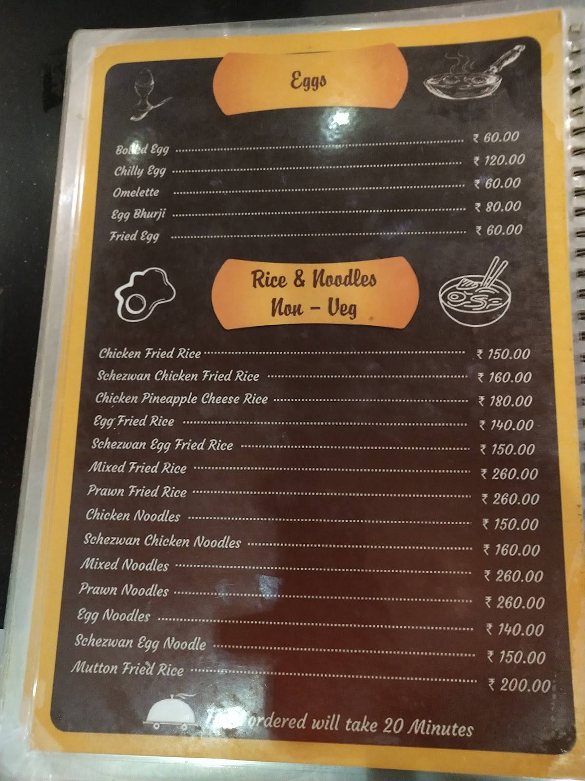 Andhra Curry Restaurant- Authentic Andhra cuisine menu
