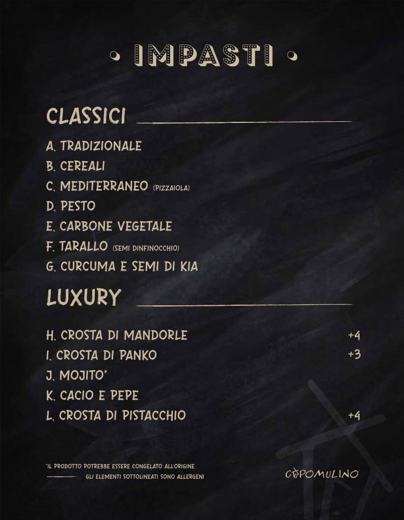 Menu di Capomulino 