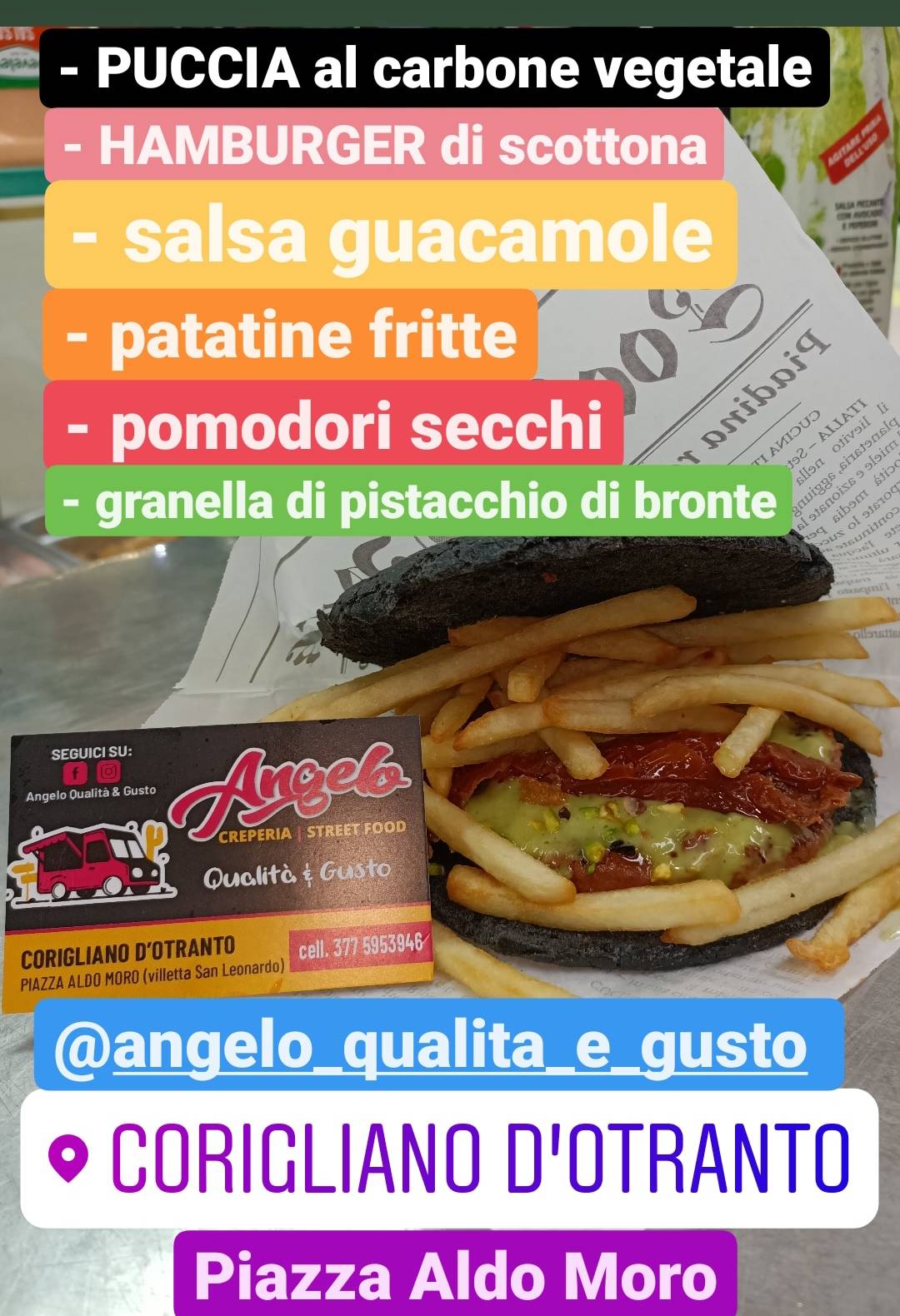 Menu di Angelo qualità & gusto 
