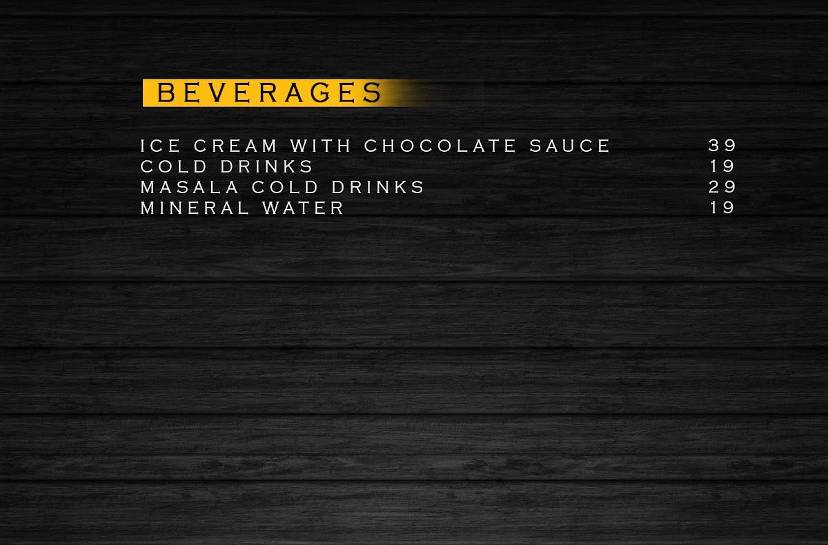 9Dine Multicuisine Restaurant menu