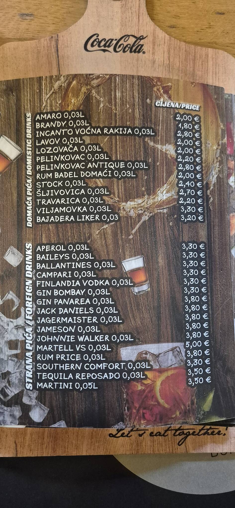 Menu di Ara 