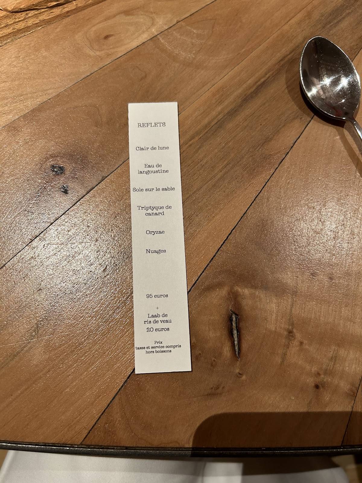Menu de Arborescence