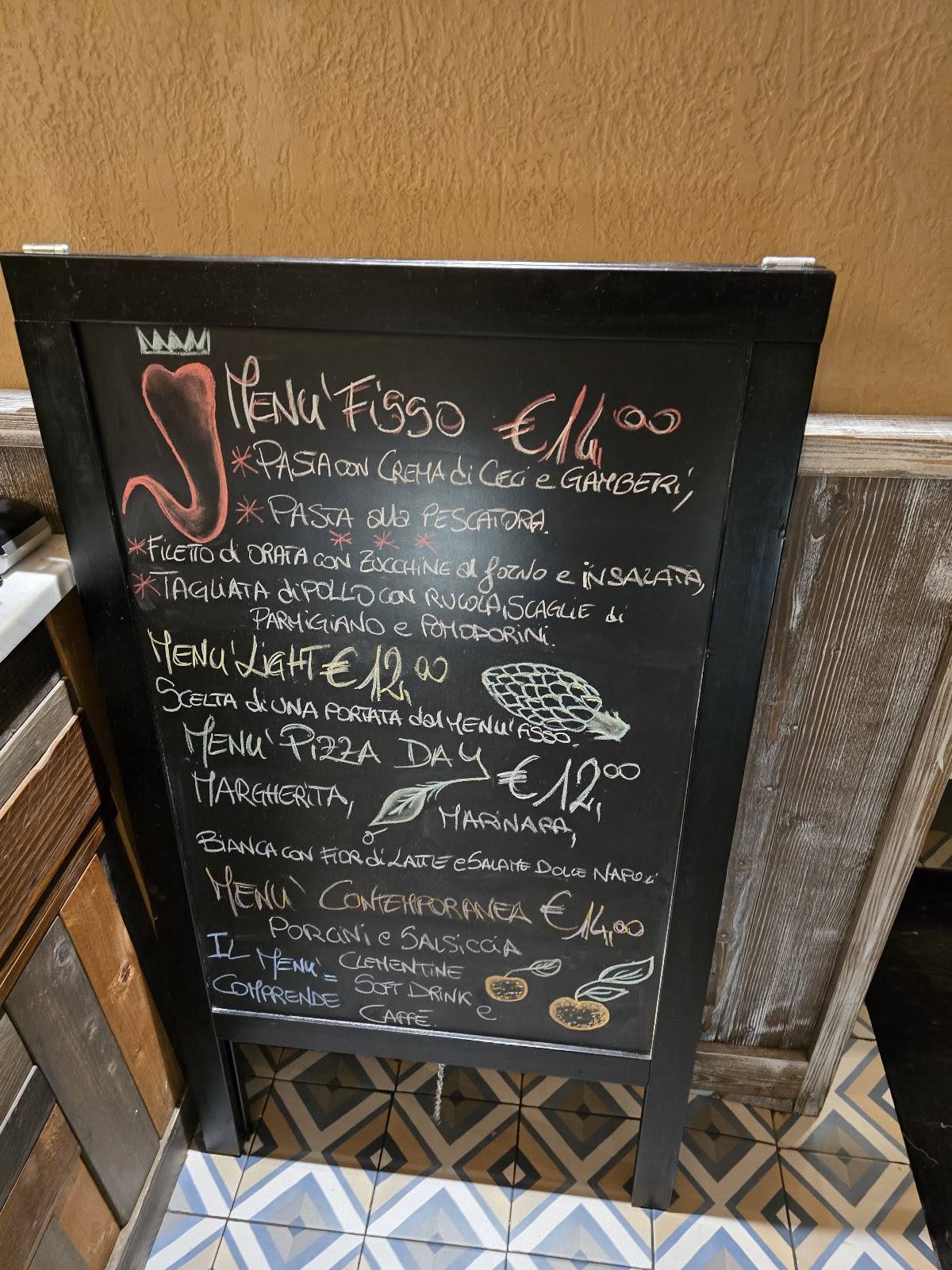 Menu di Assaje 