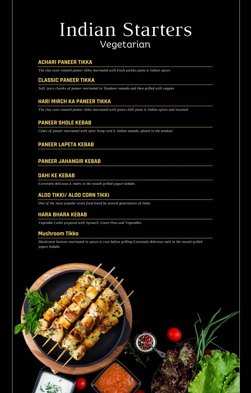 Atmosphere 6 menu