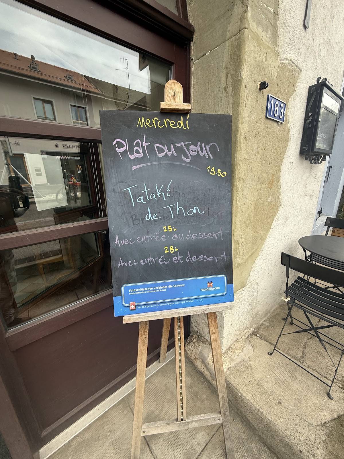Menu de Autre Chose
