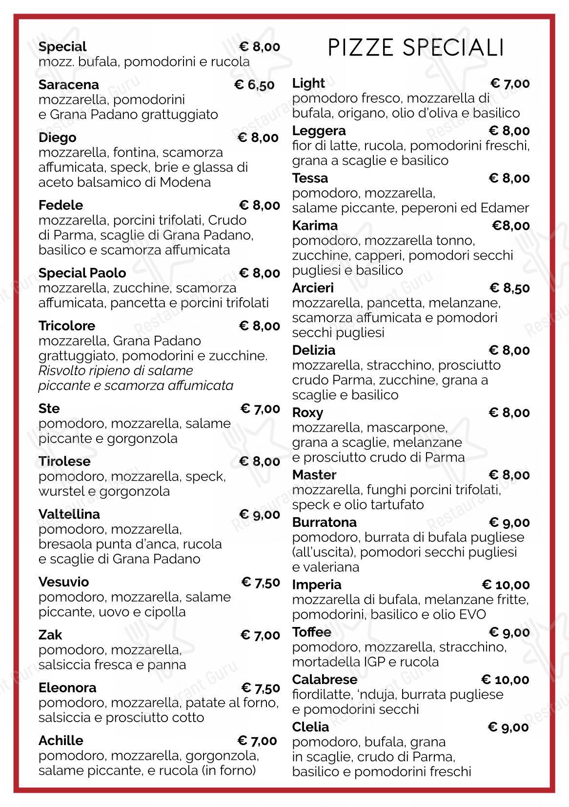 Детское per BACLAS - Pizzeria con cucina, senza glutine, delivery e take away ristorante