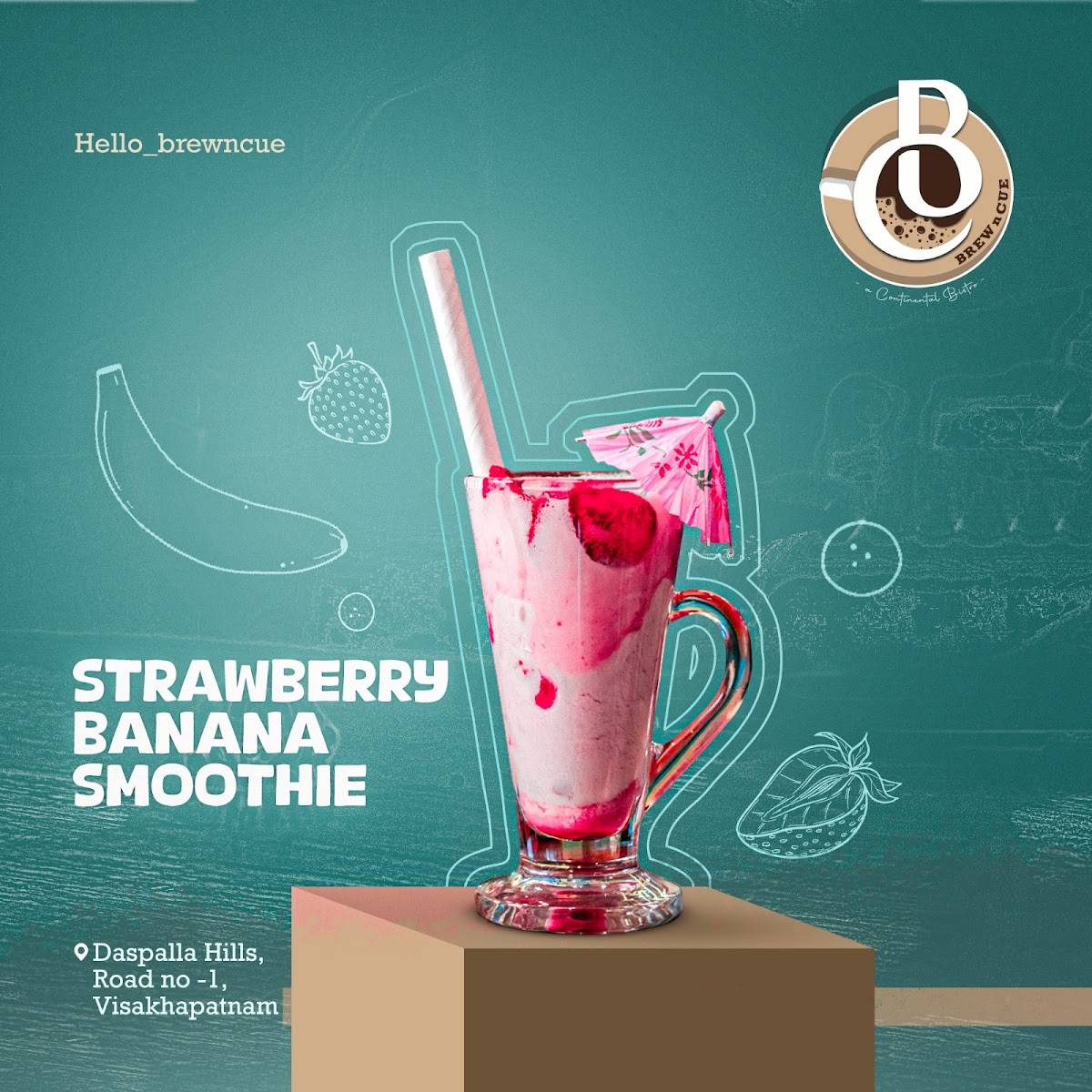 BREW N CUE - A CONTINENTAL BISTRO menu