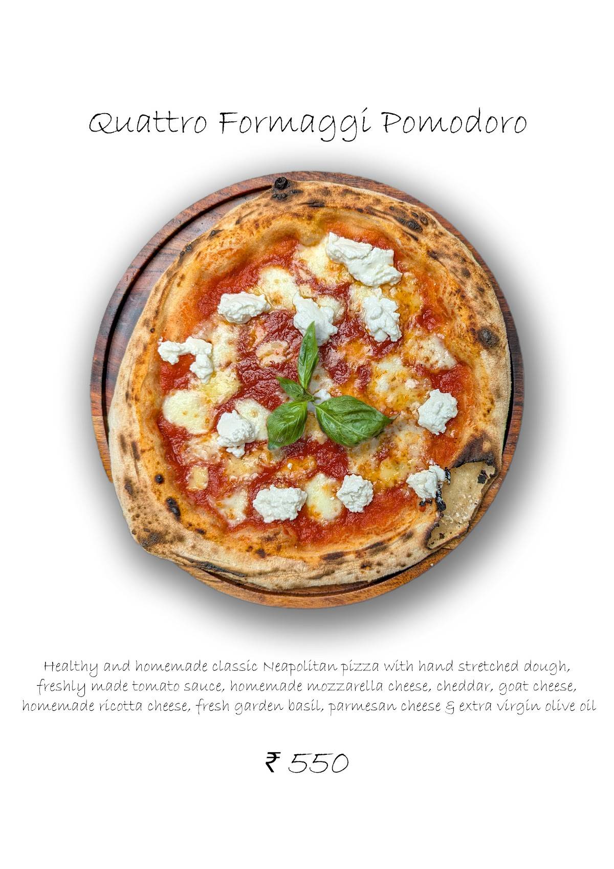 Bakehouse menu